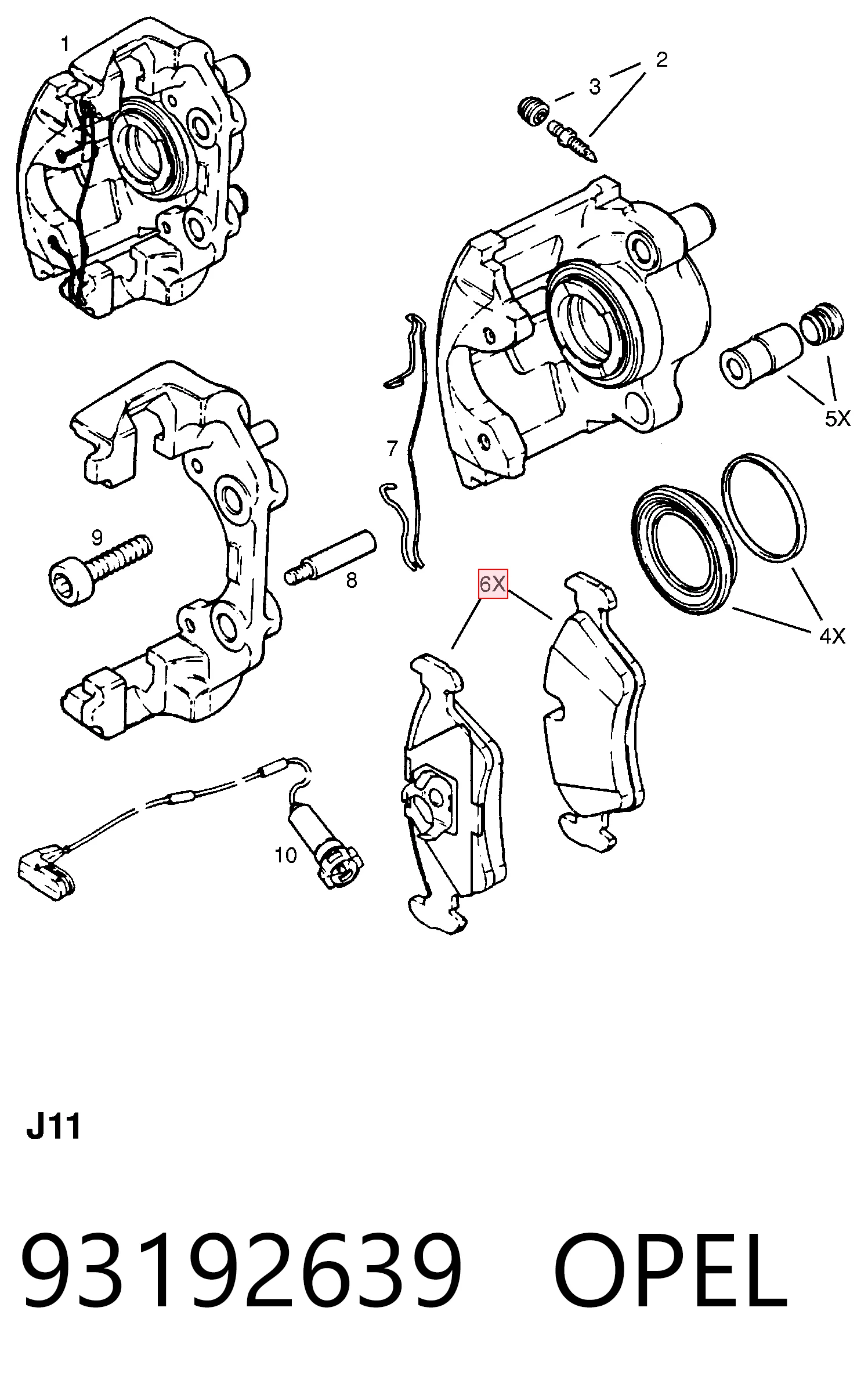 93192639 Opel