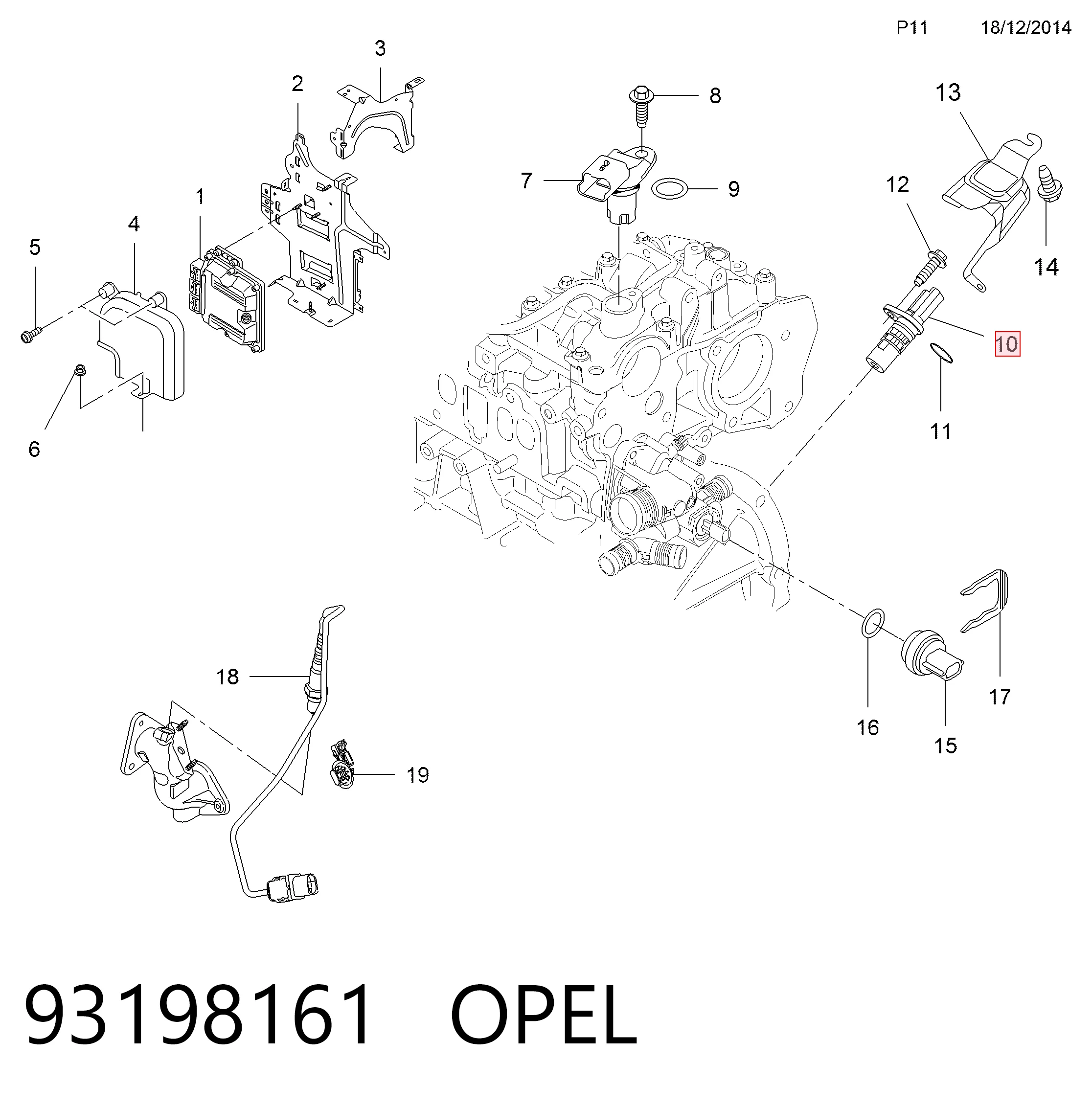 93198161 Opel