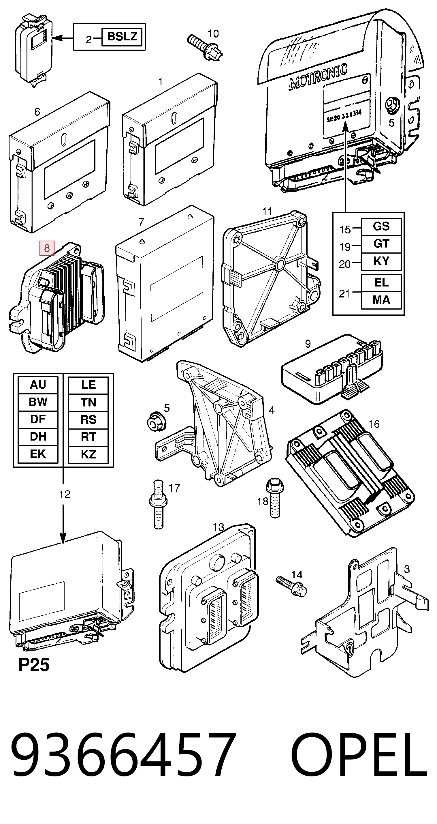 9366457 Opel