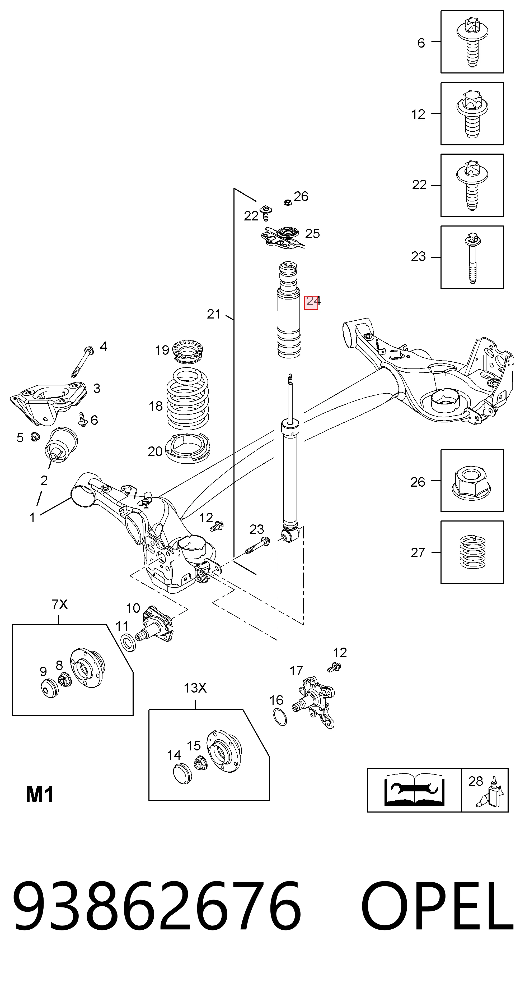 93862676 Opel