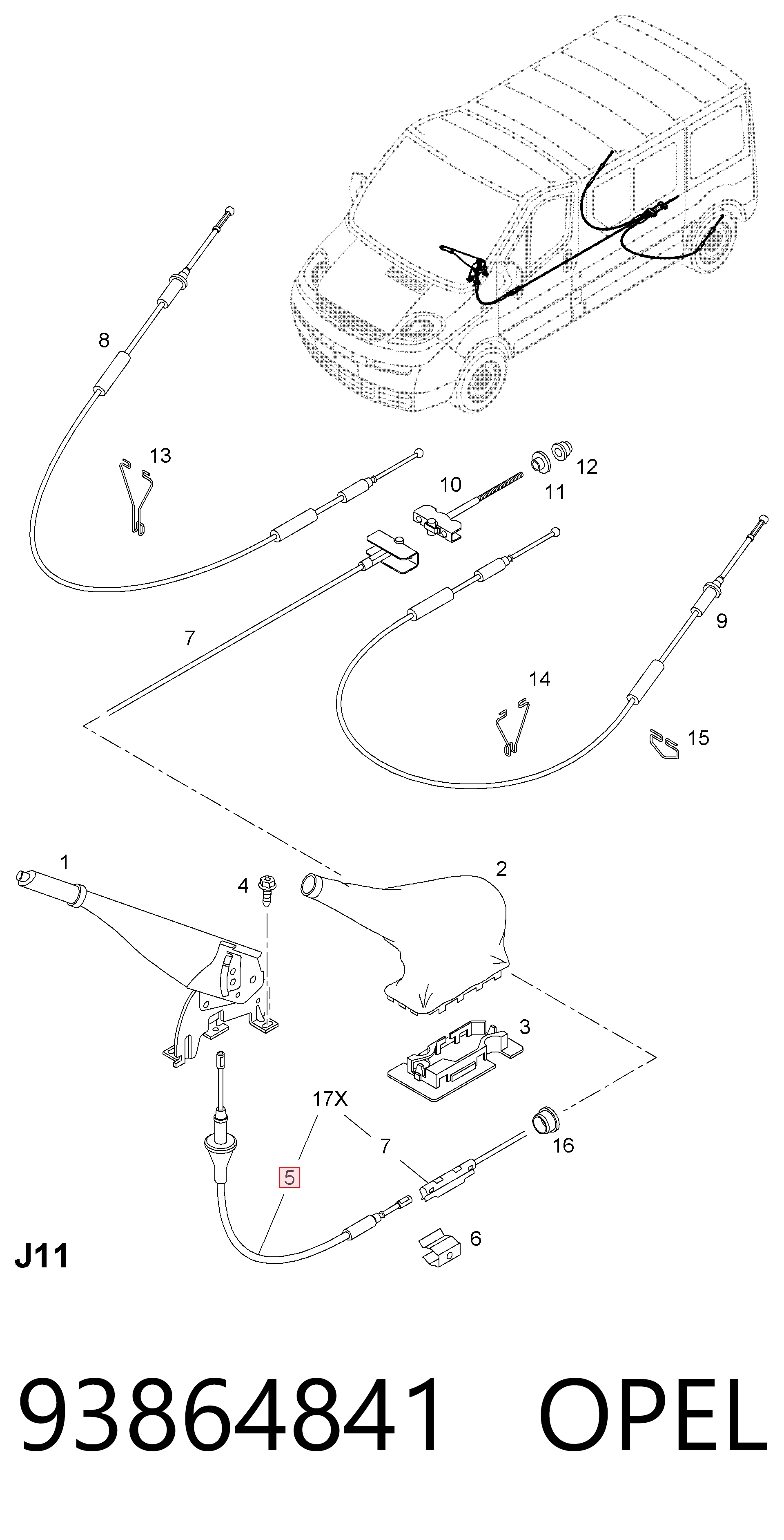 93864841 Opel