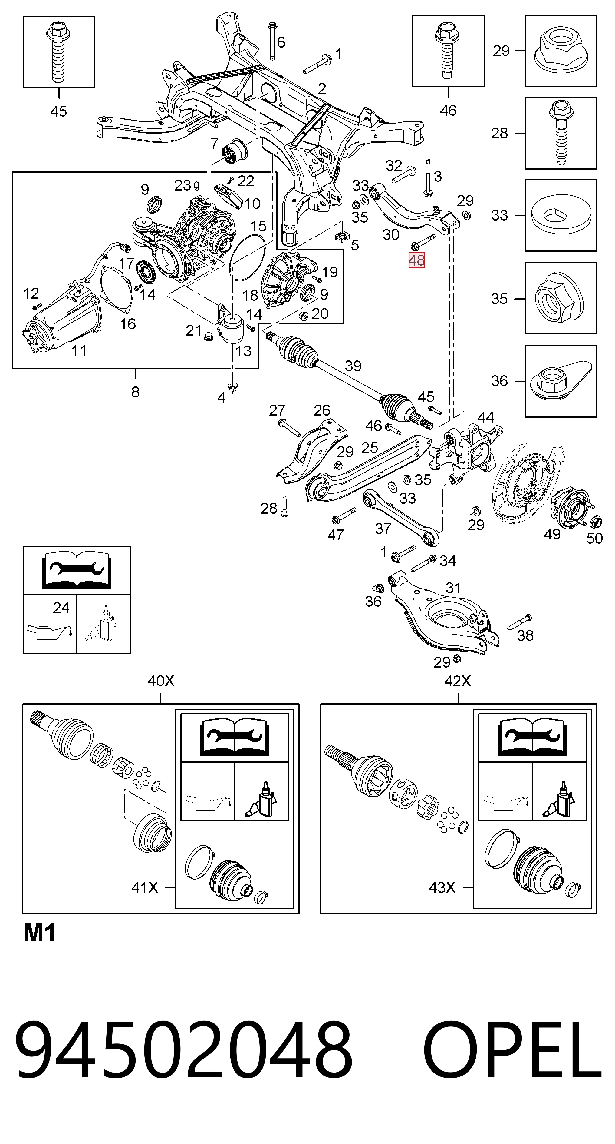94502048 Opel