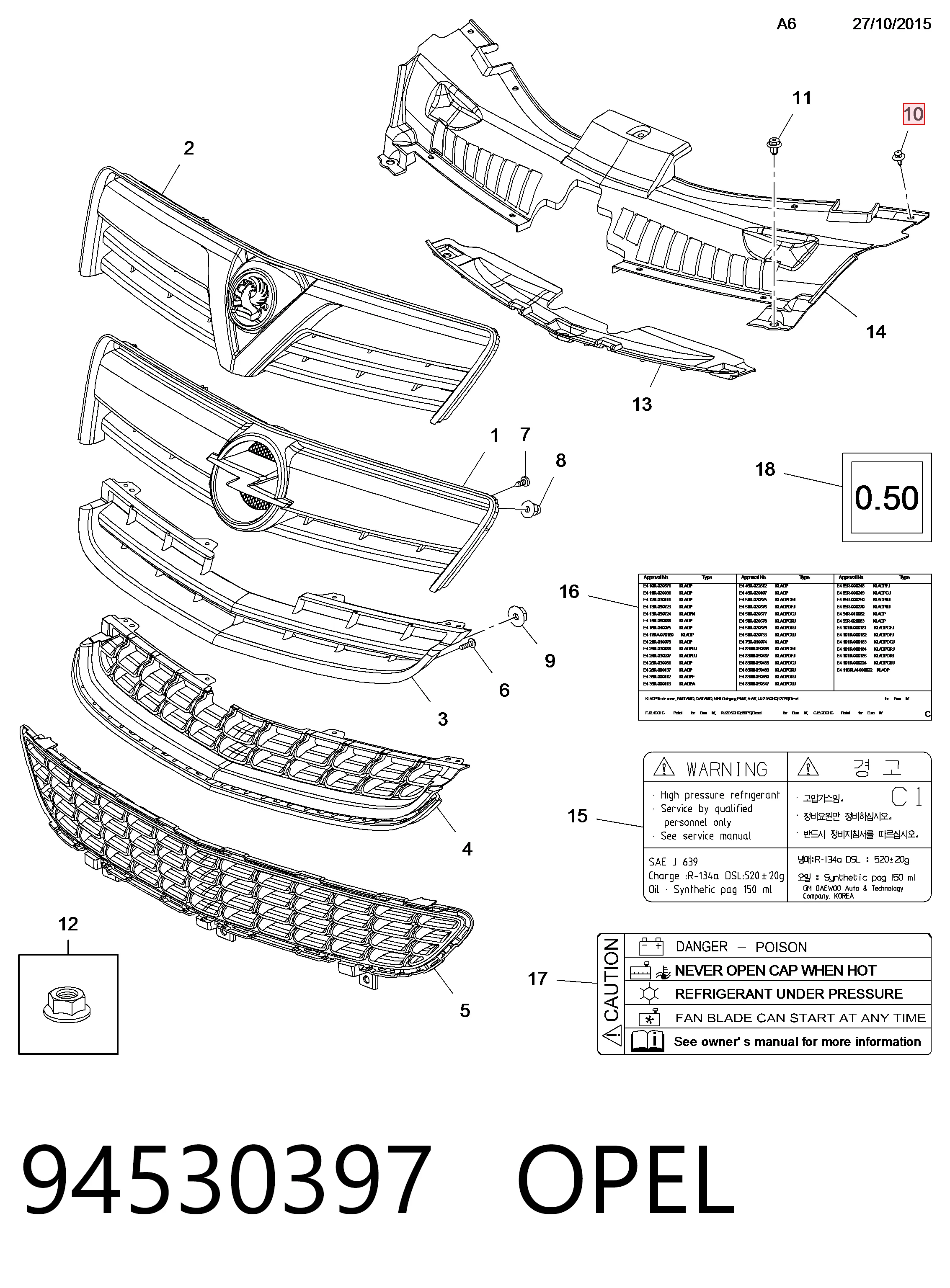 94530397 Opel
