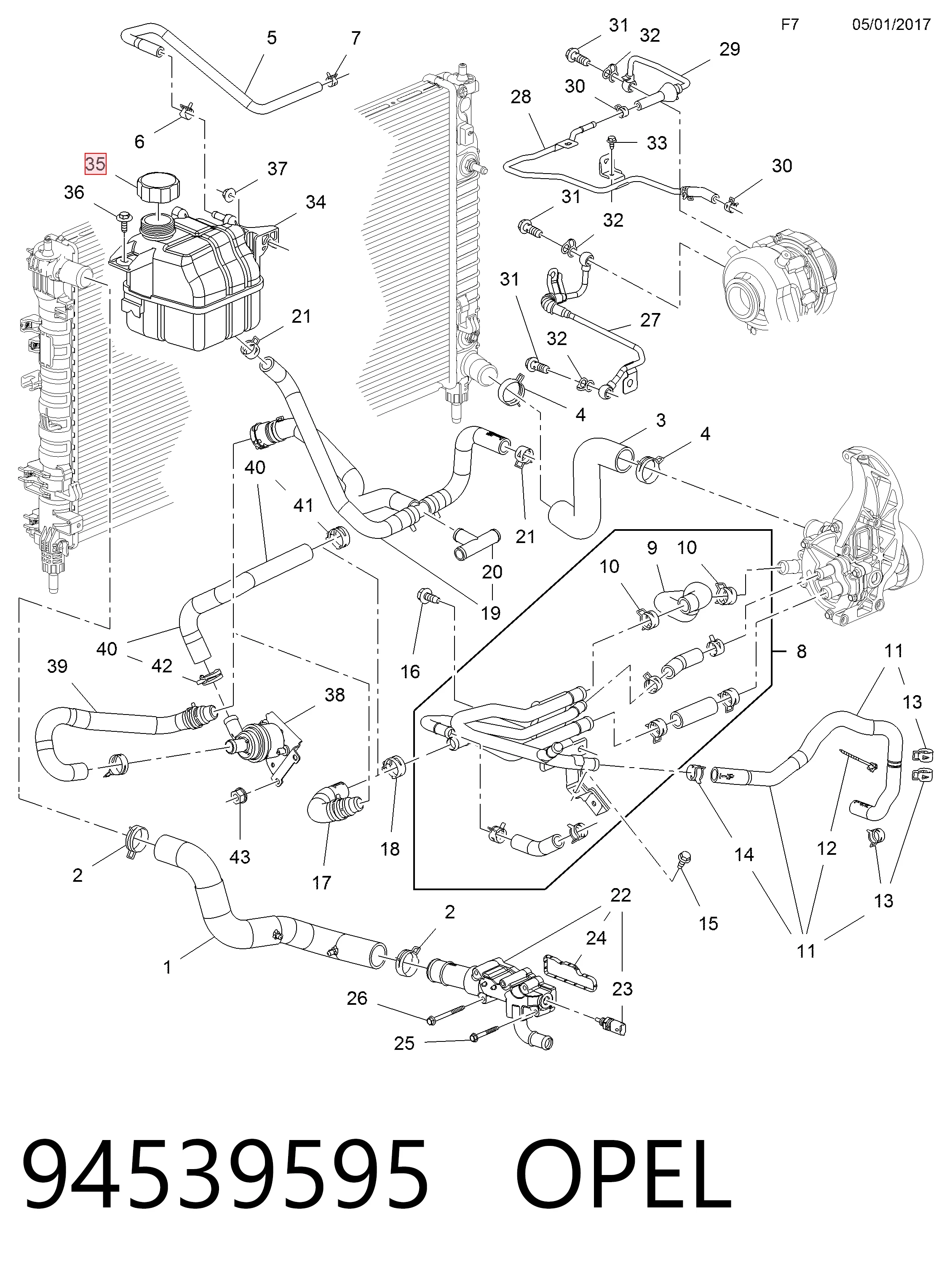 94539595 Opel