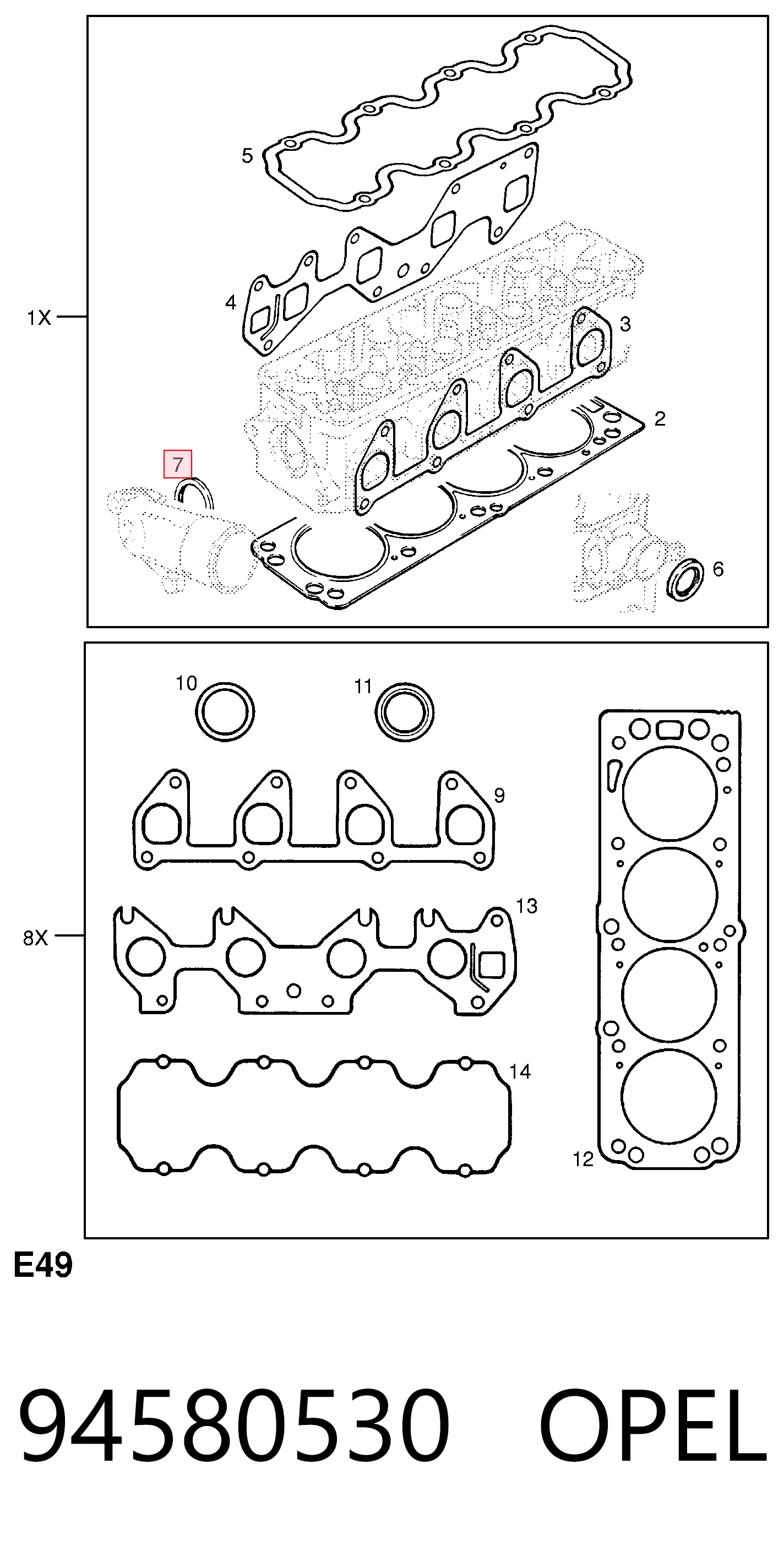 94580530 Opel