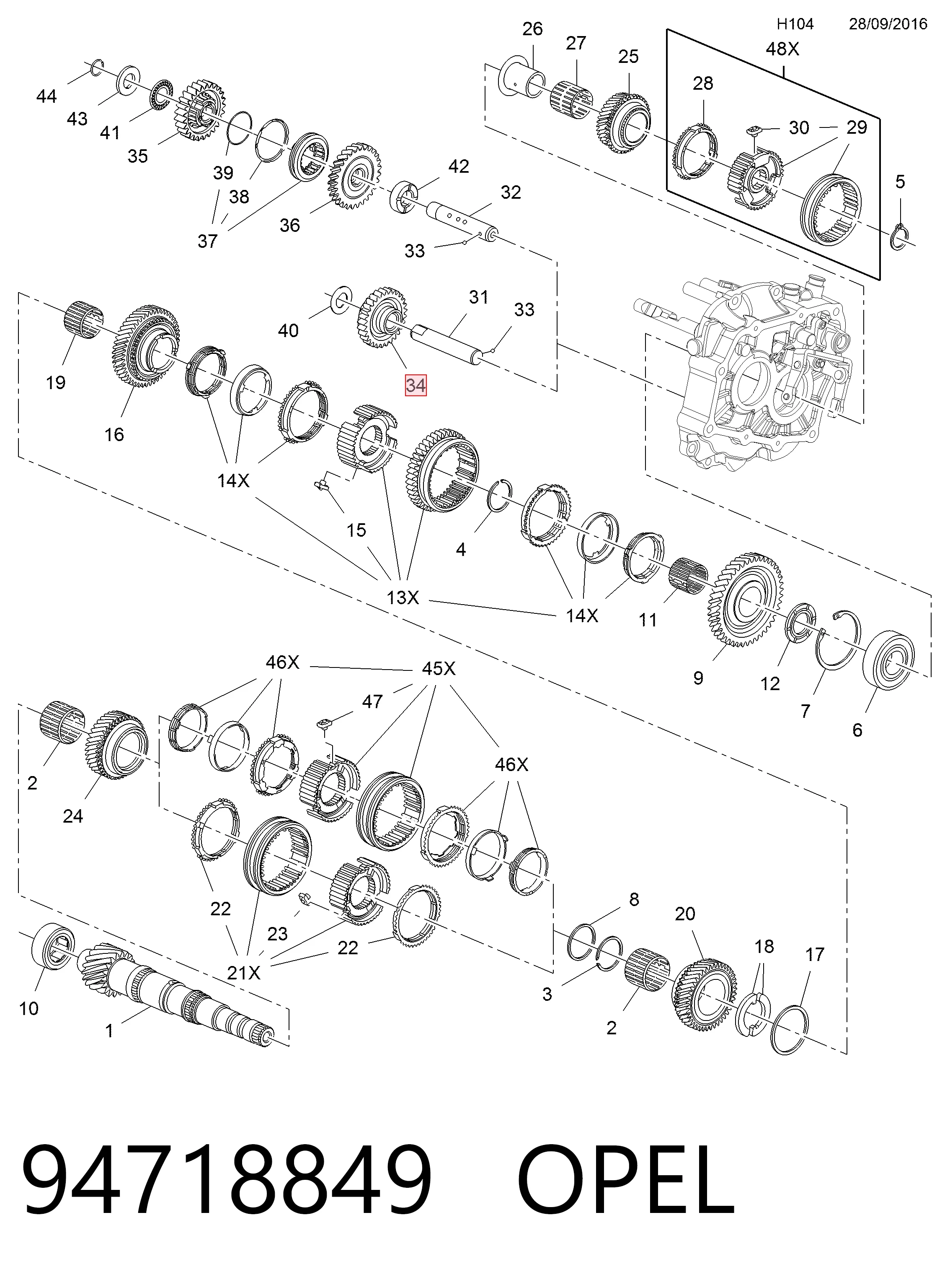 94718849 Opel
