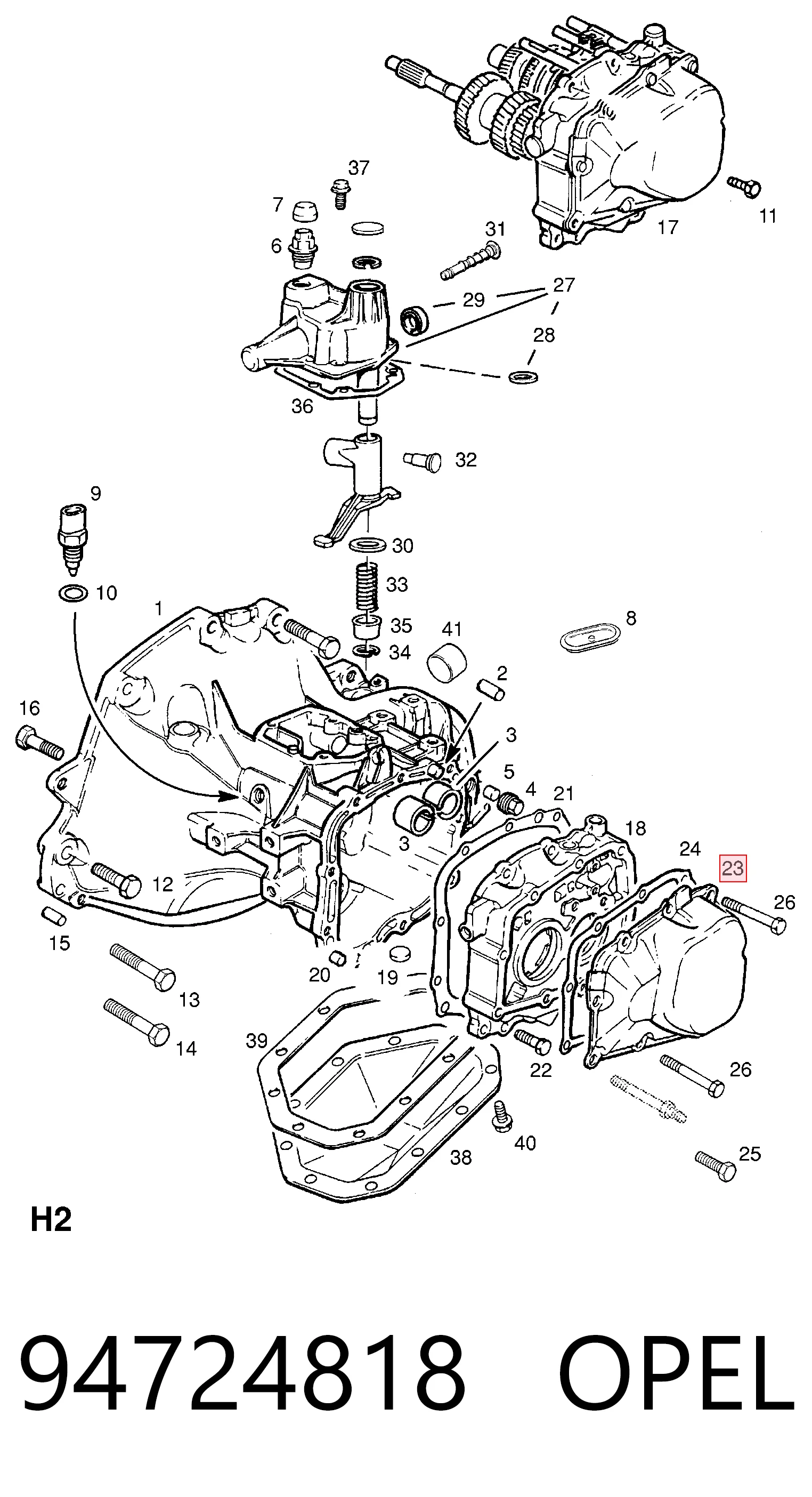 94724818 Opel