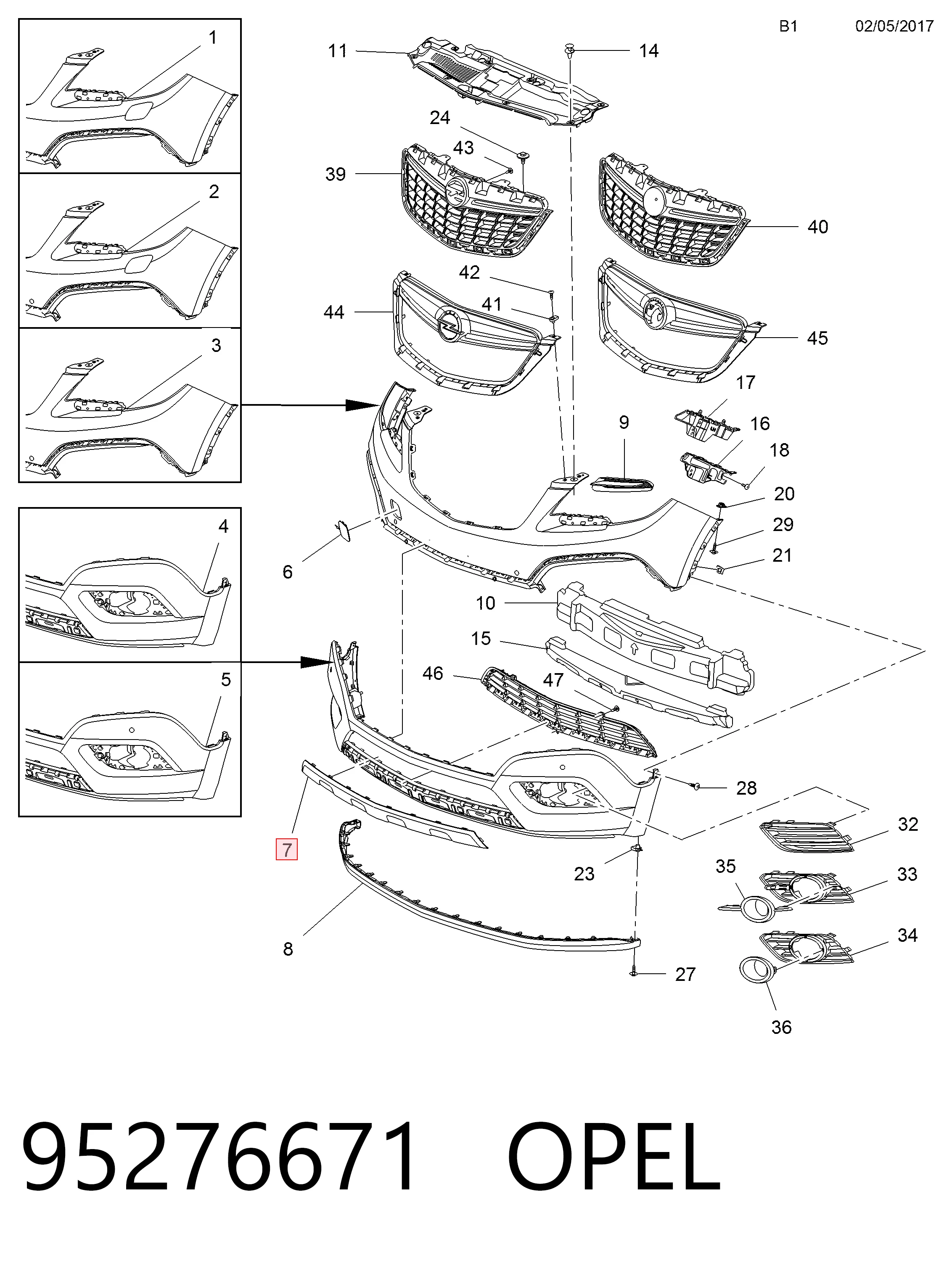 95276671 Opel