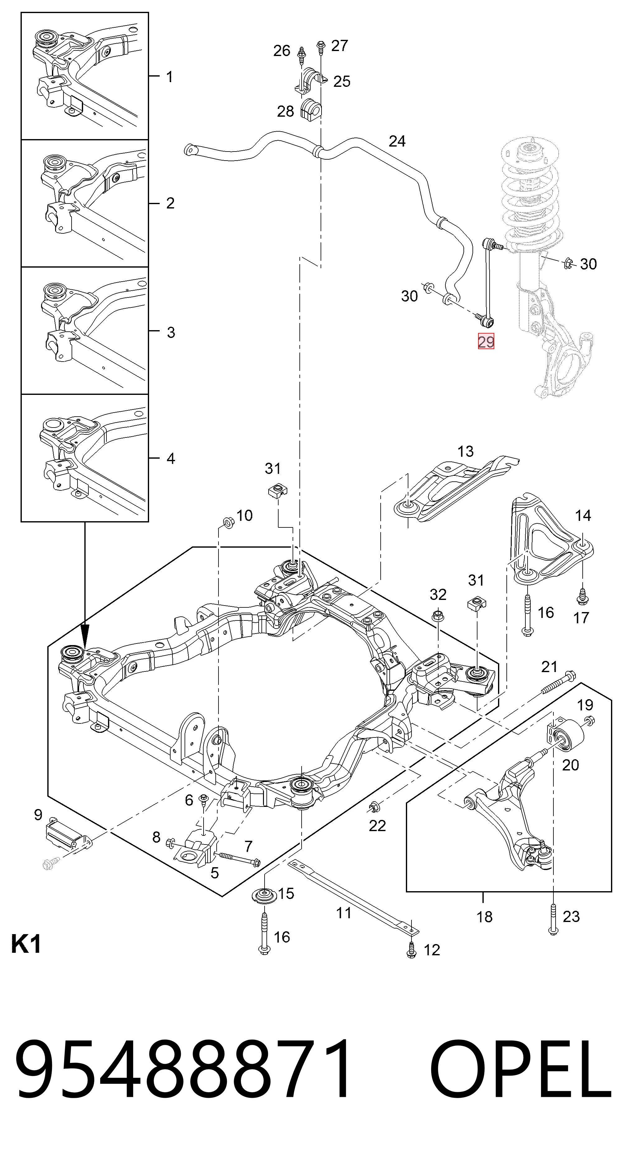 95488871 Opel