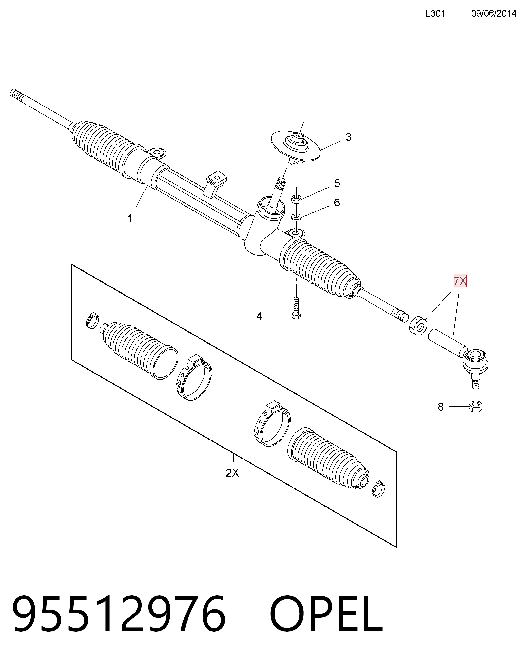 95512976 Opel