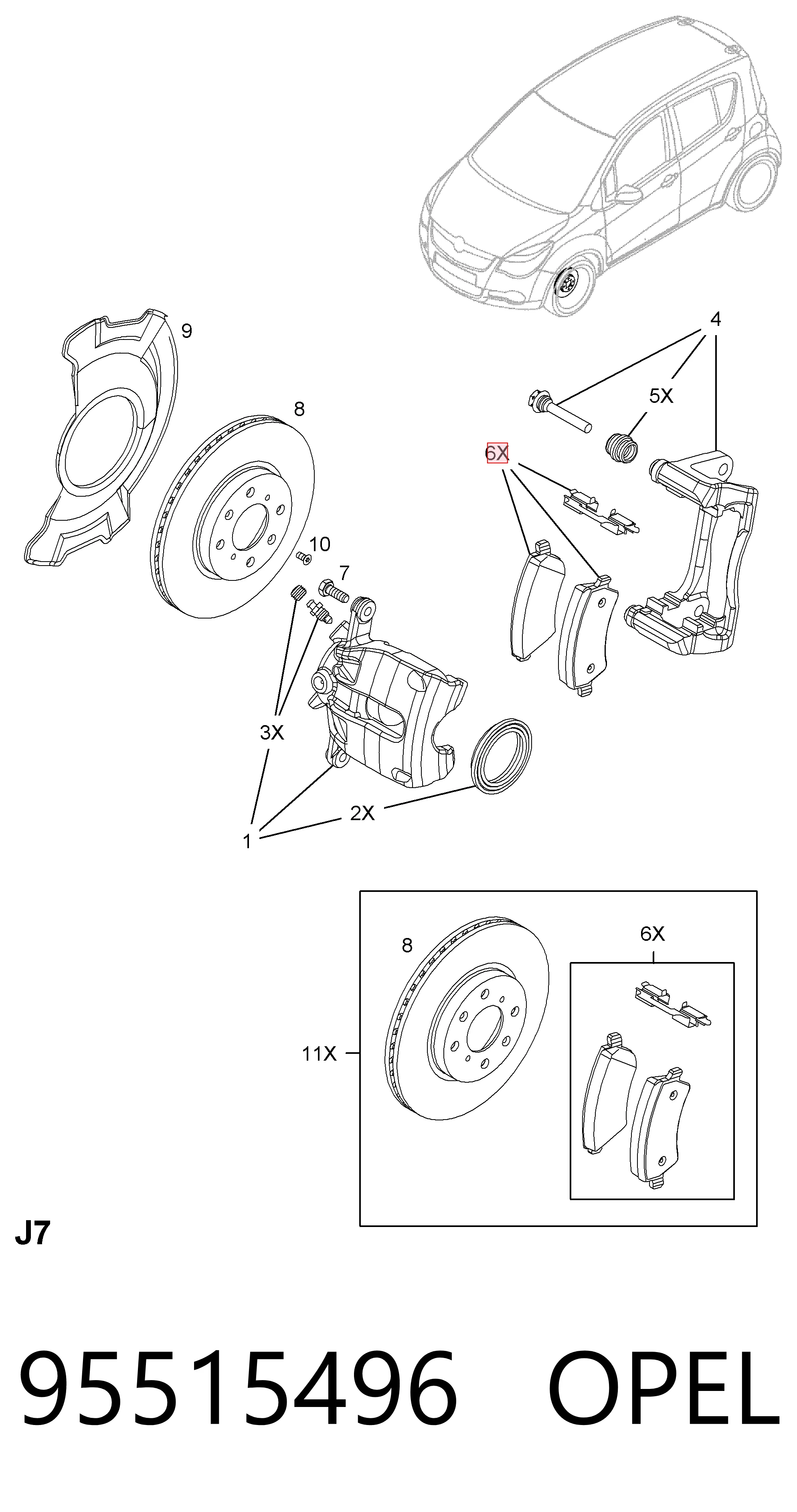 95515496 Opel