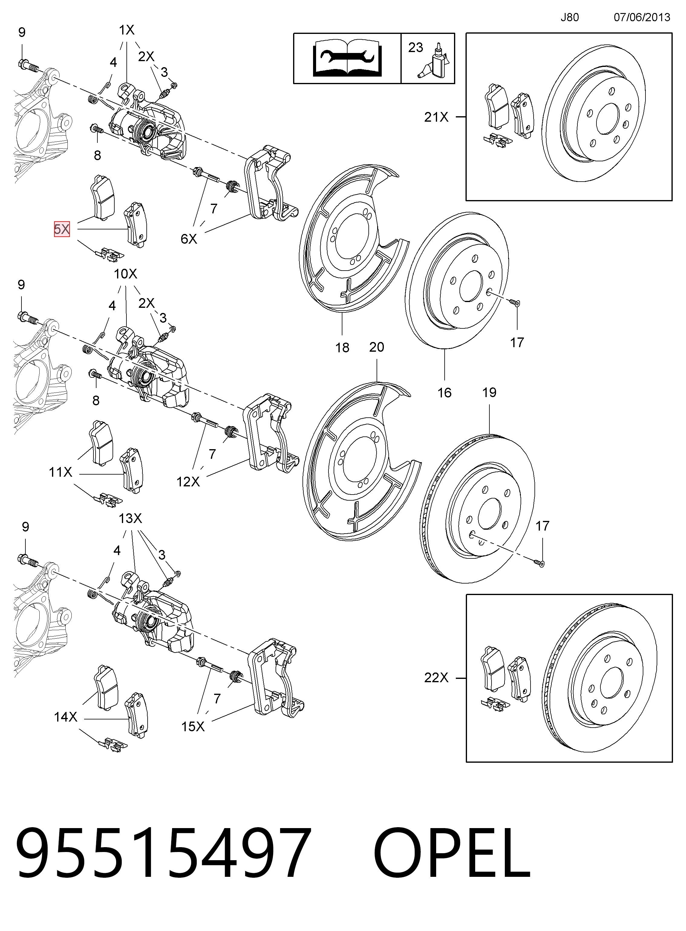 95515497 Opel