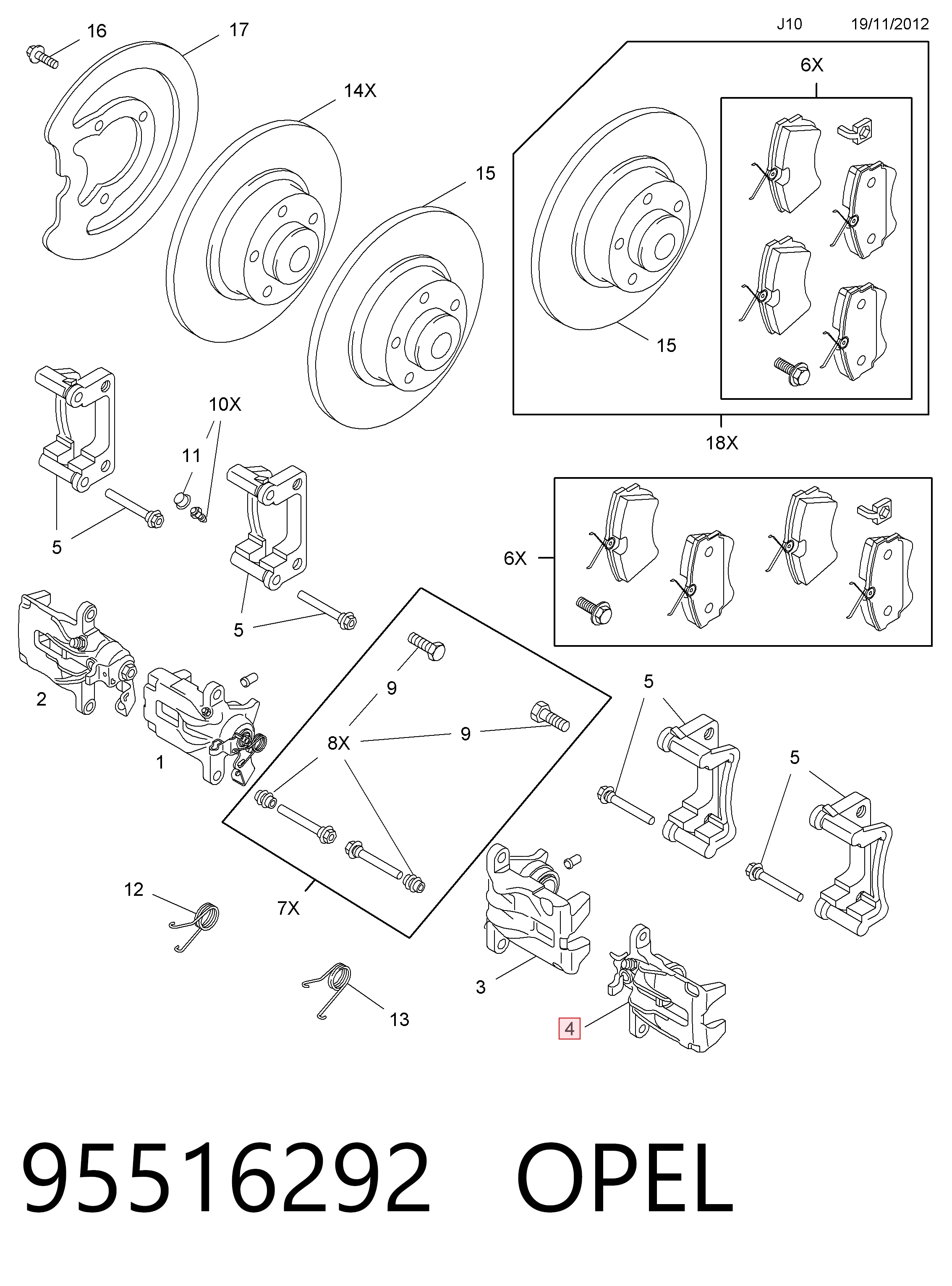 95516292 Opel