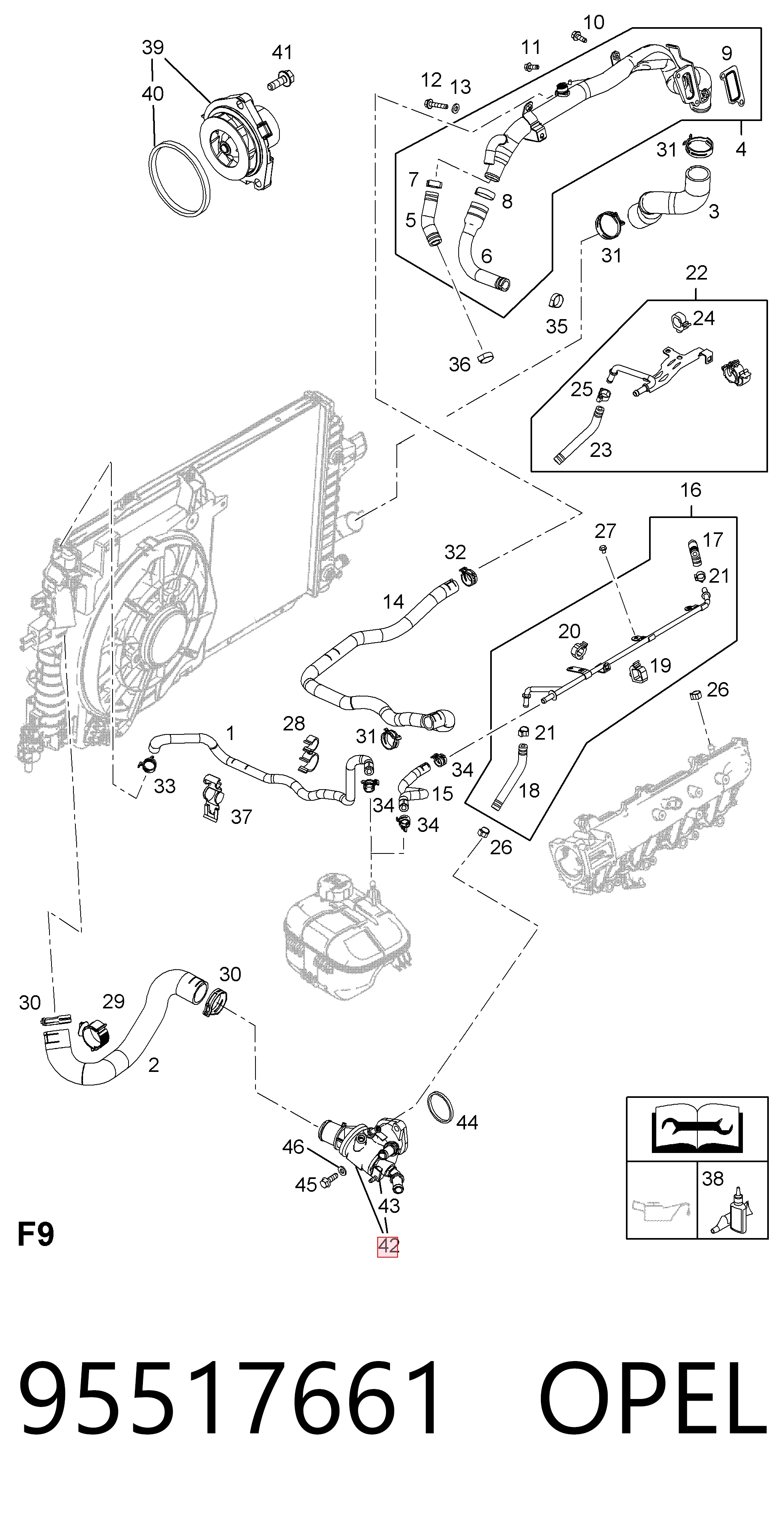 95517661 Opel