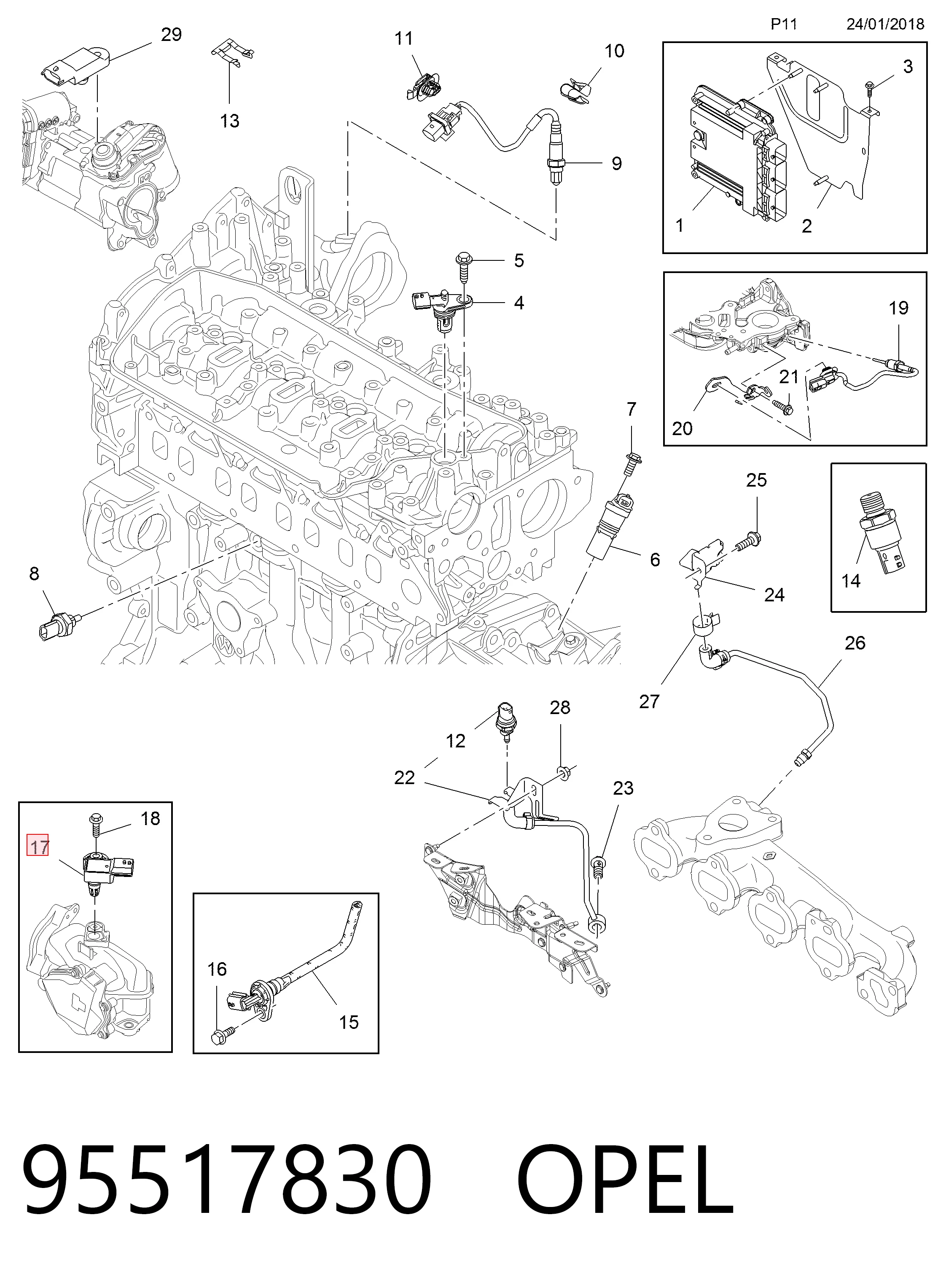 95517830 Opel
