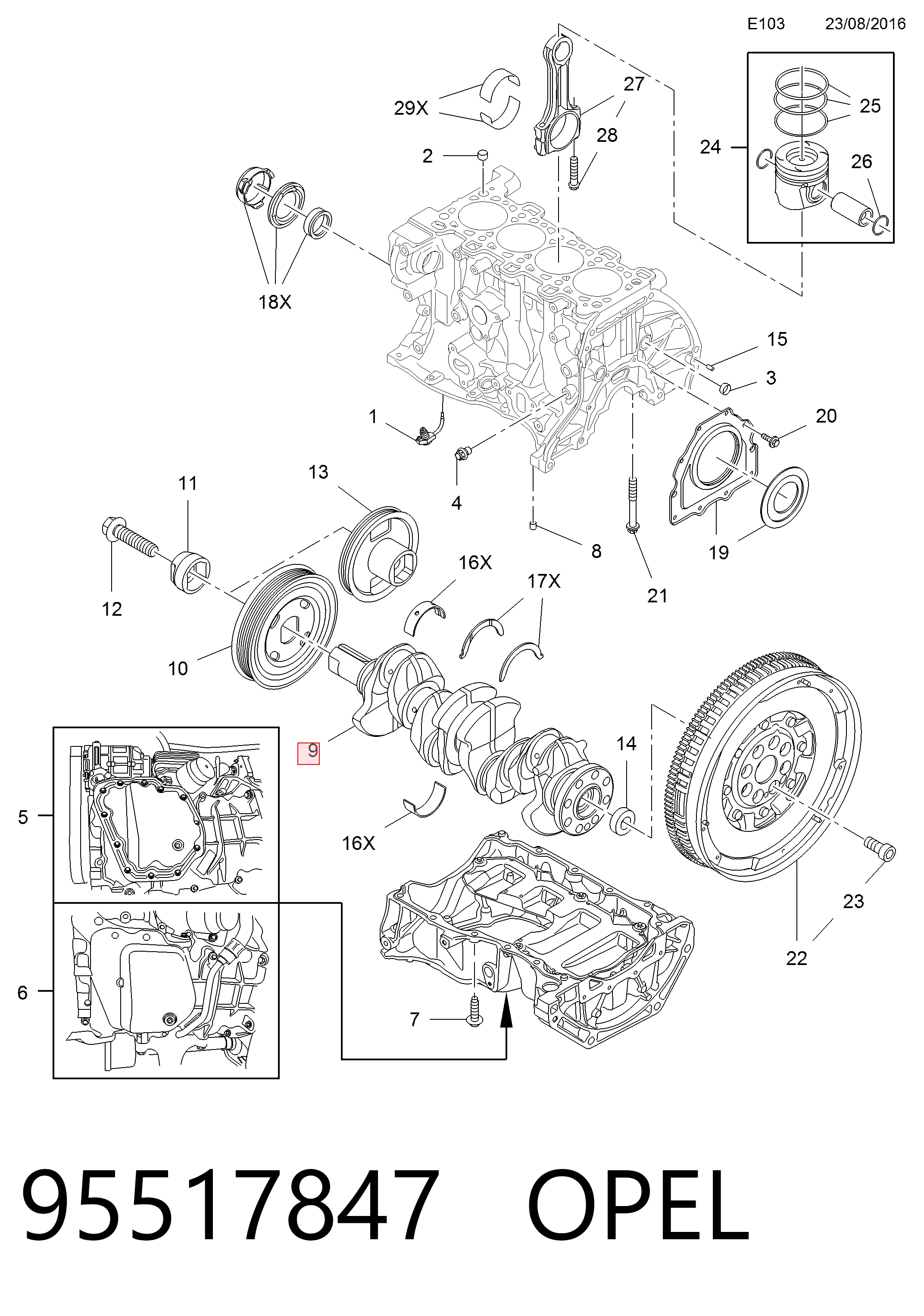 95517847 Opel