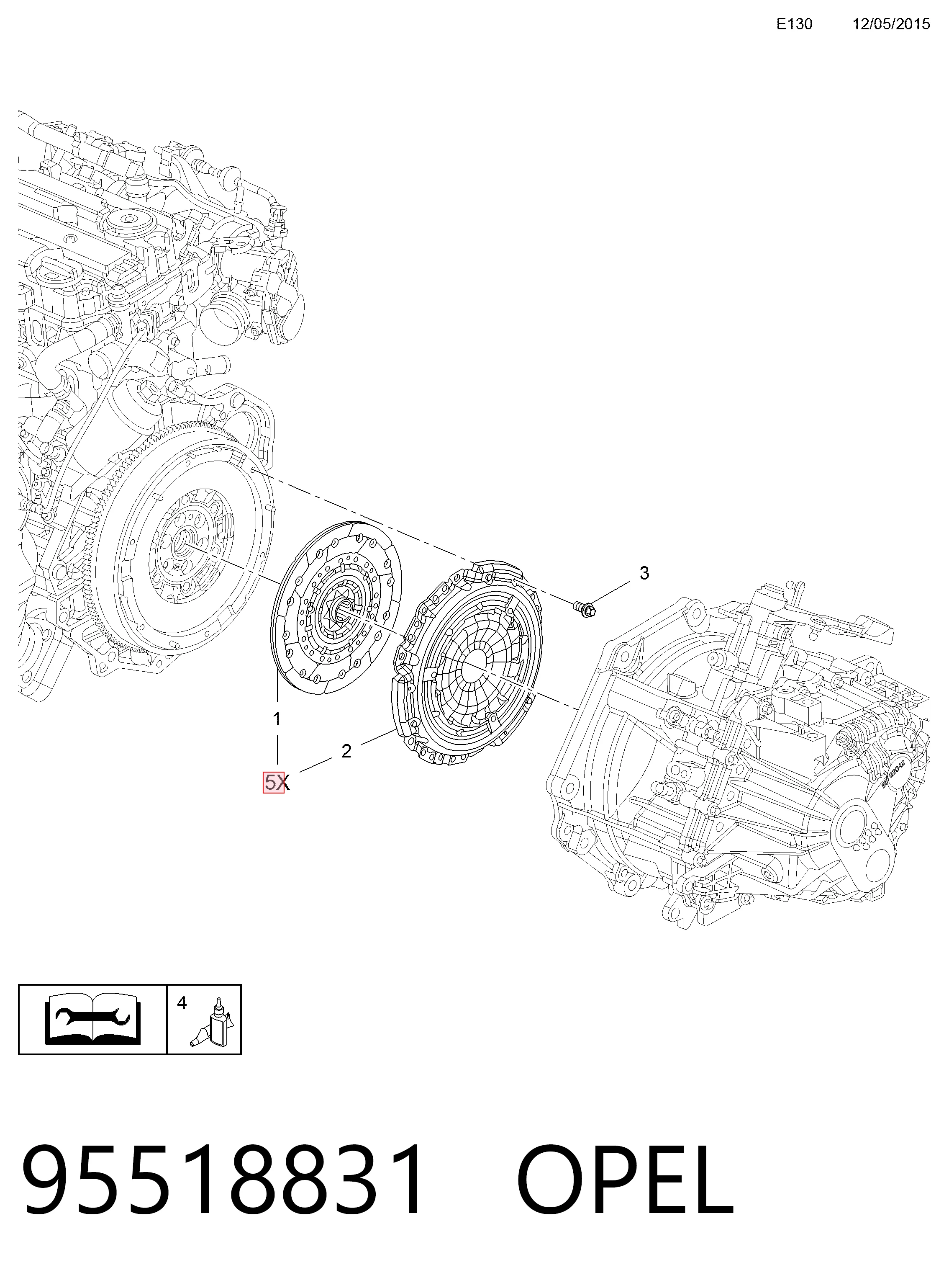 623356309 INA Embrague motor