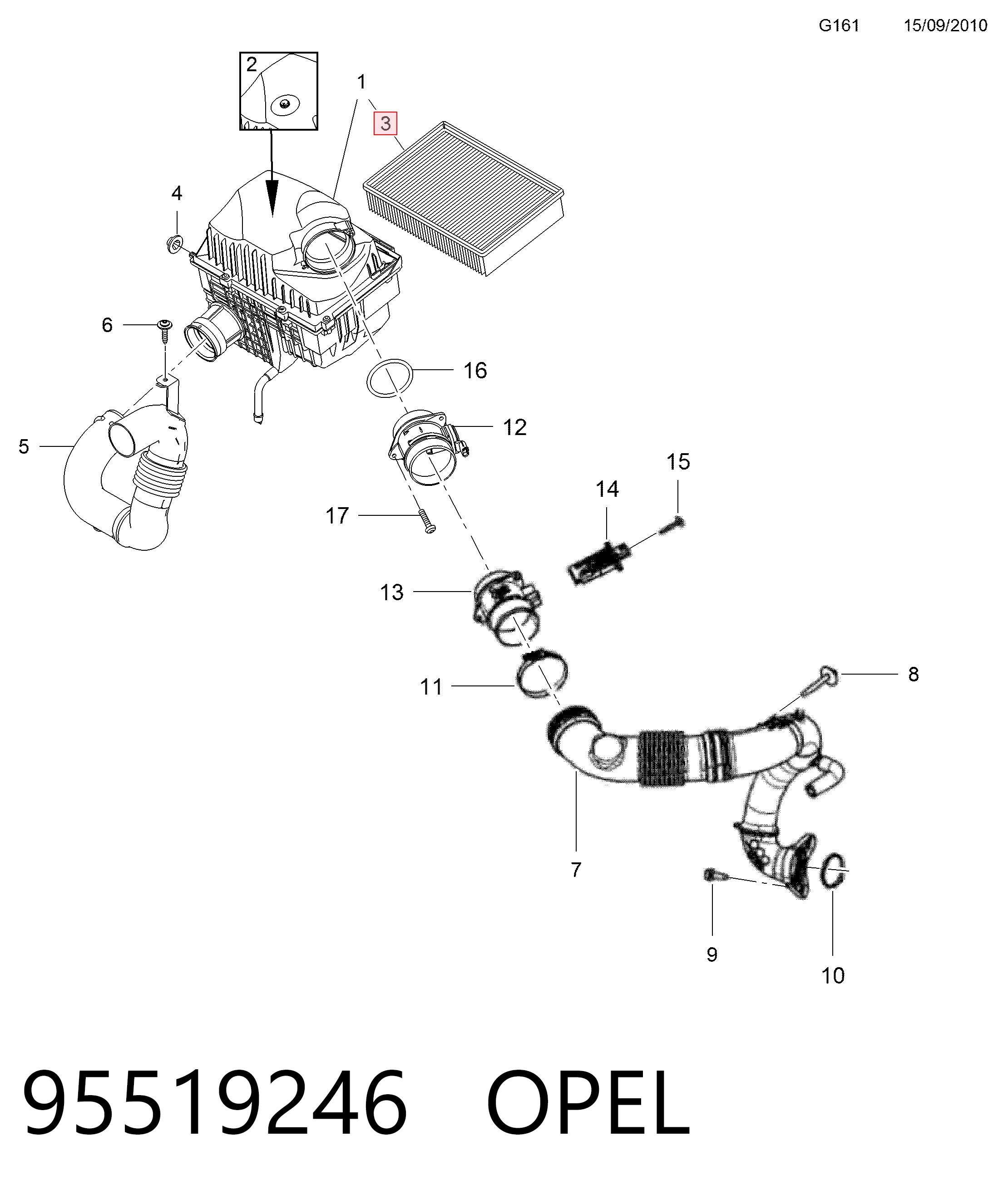 95519246 Opel