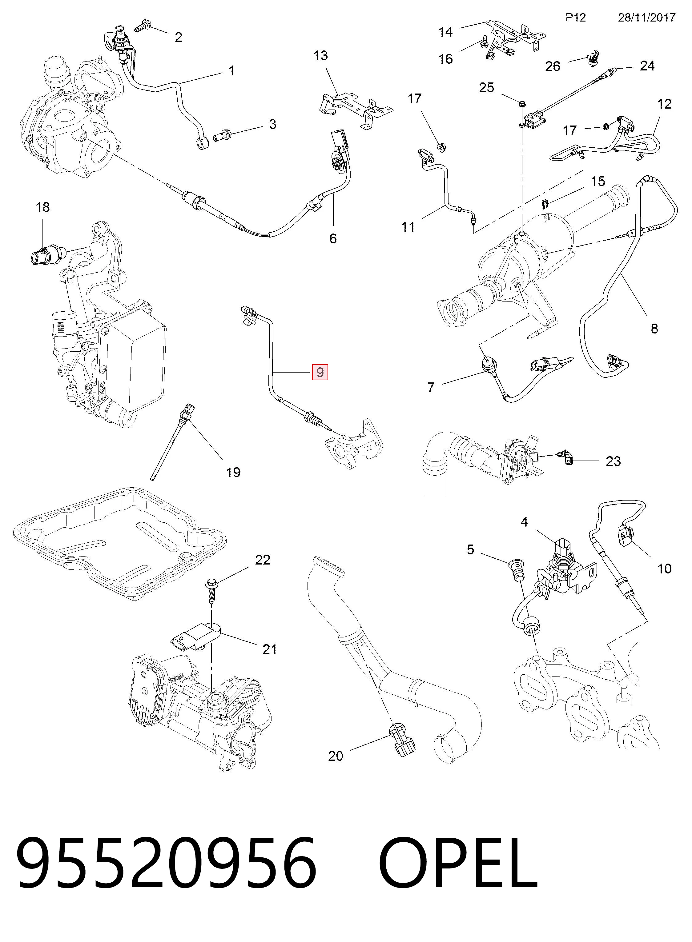 95520956 Opel