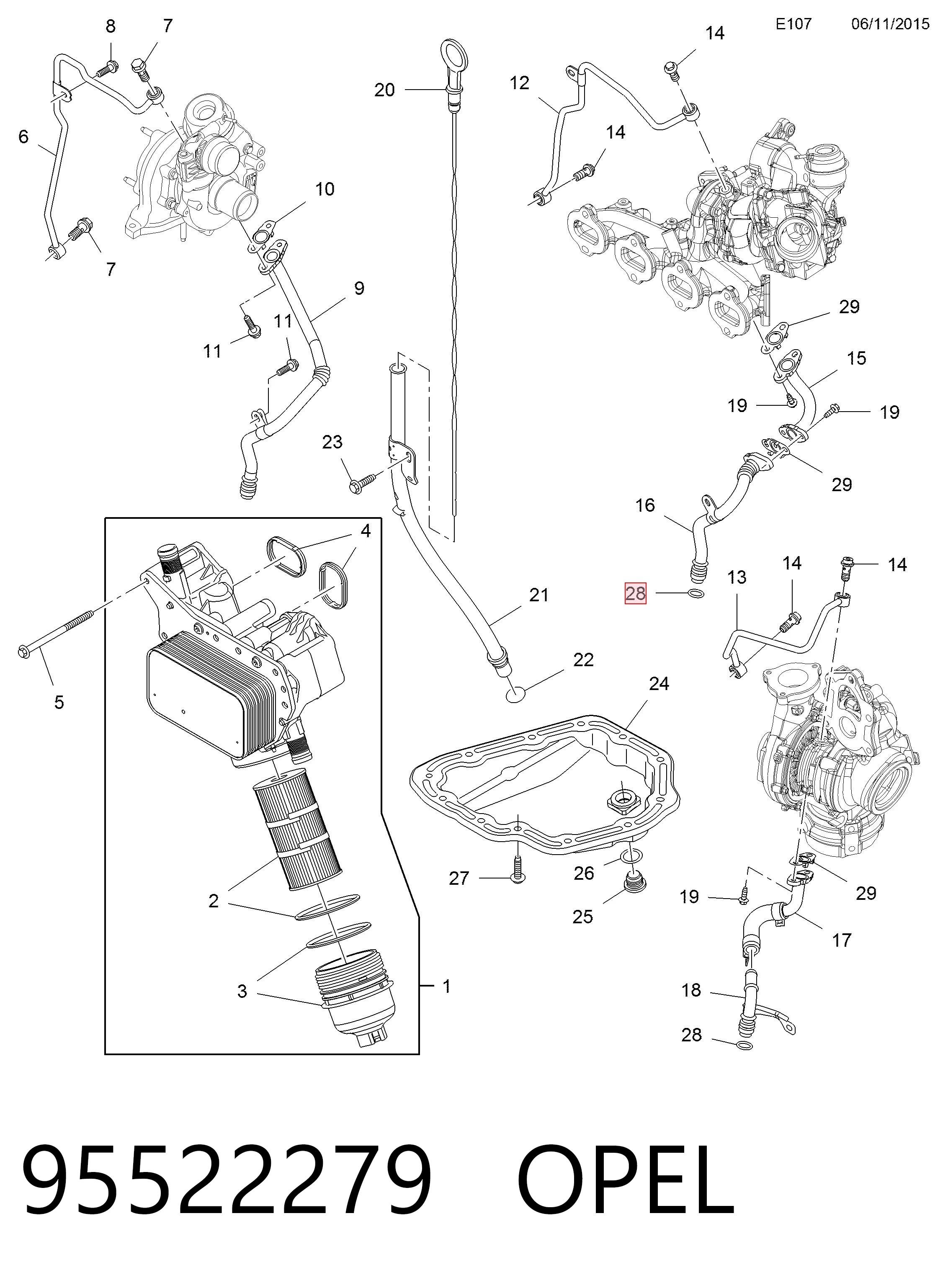 95522279 Opel
