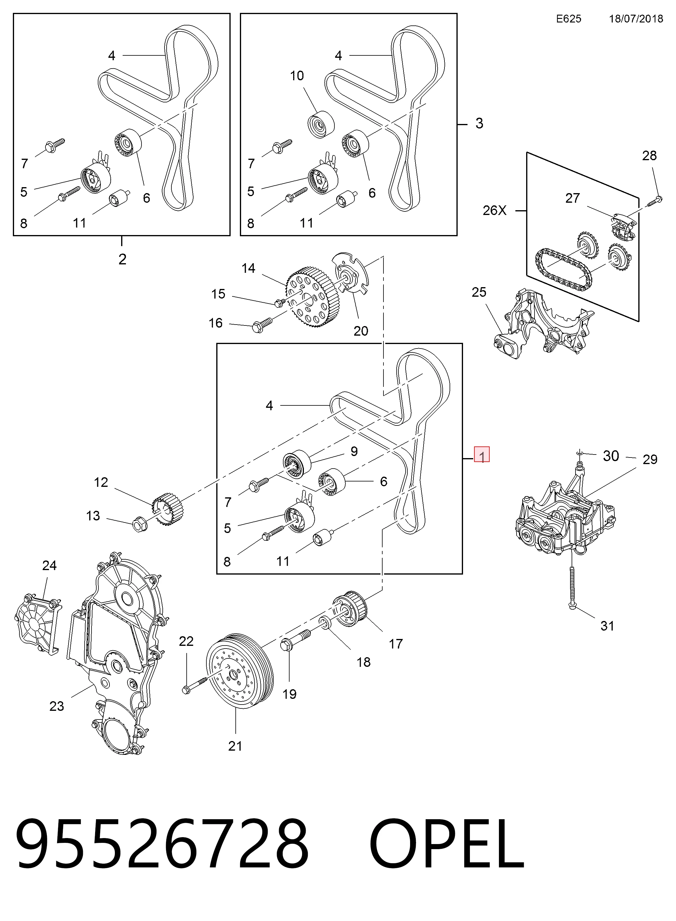 95526728 Opel