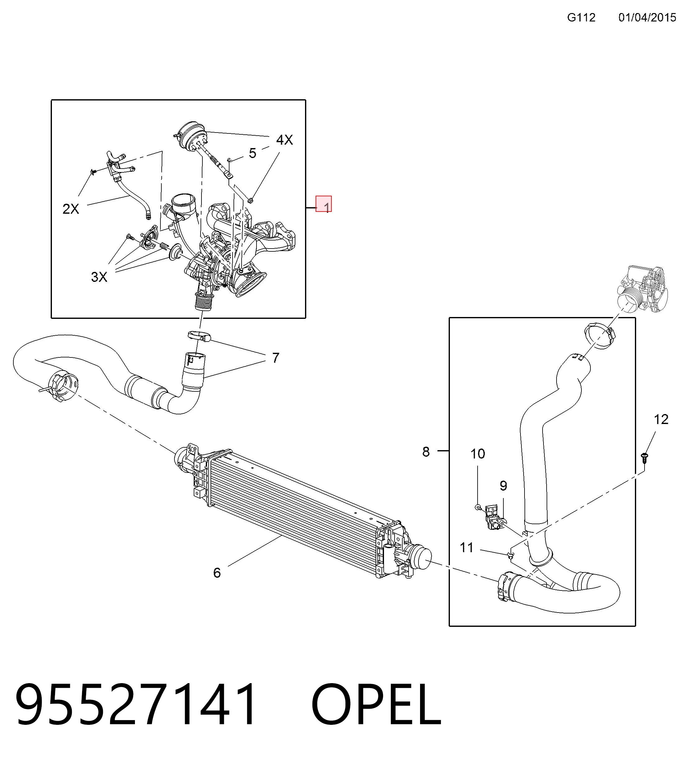 Comprar Turbocompresor Opel Corsa  X15 a bajo precio