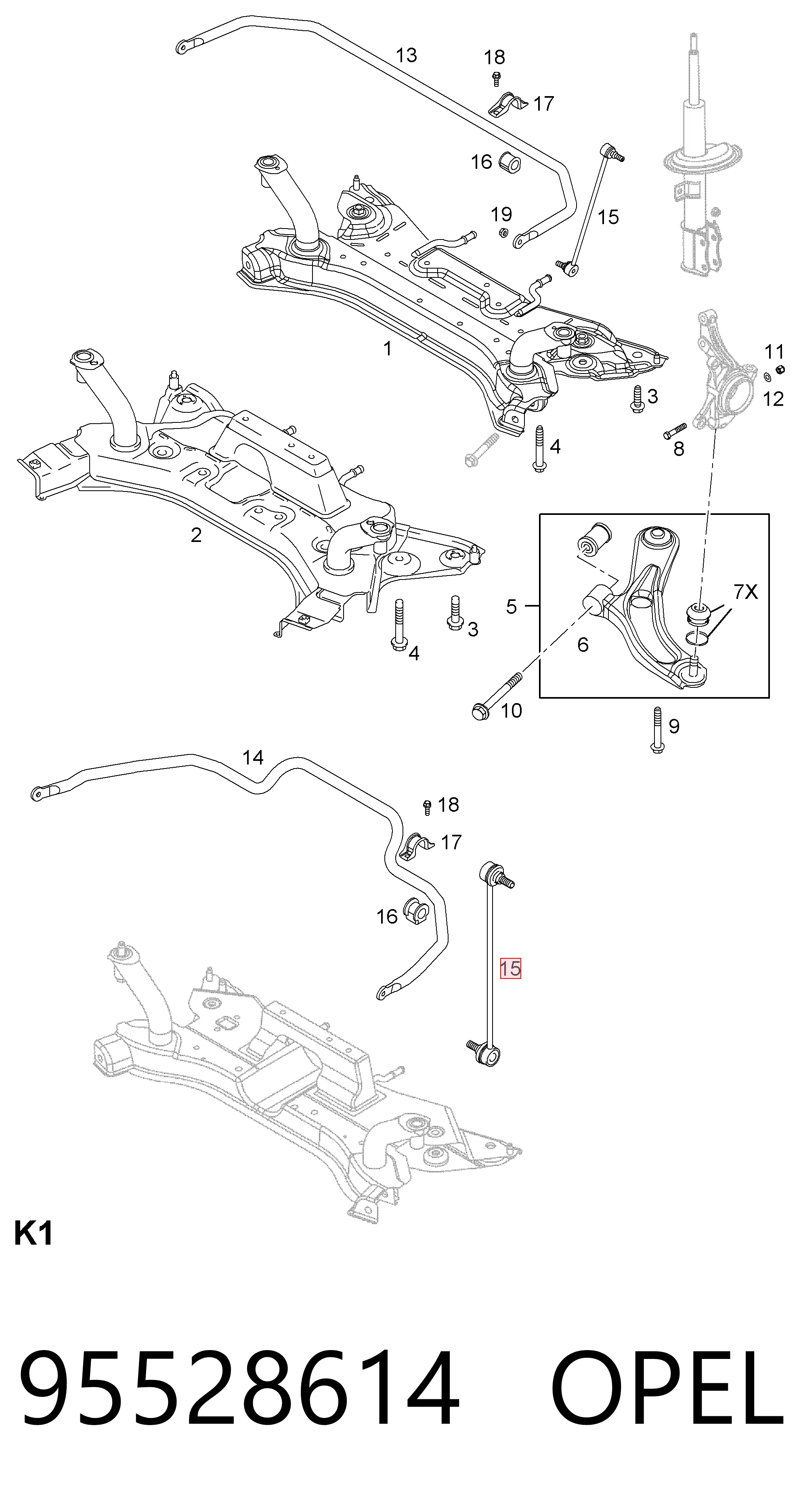 95528614 Opel