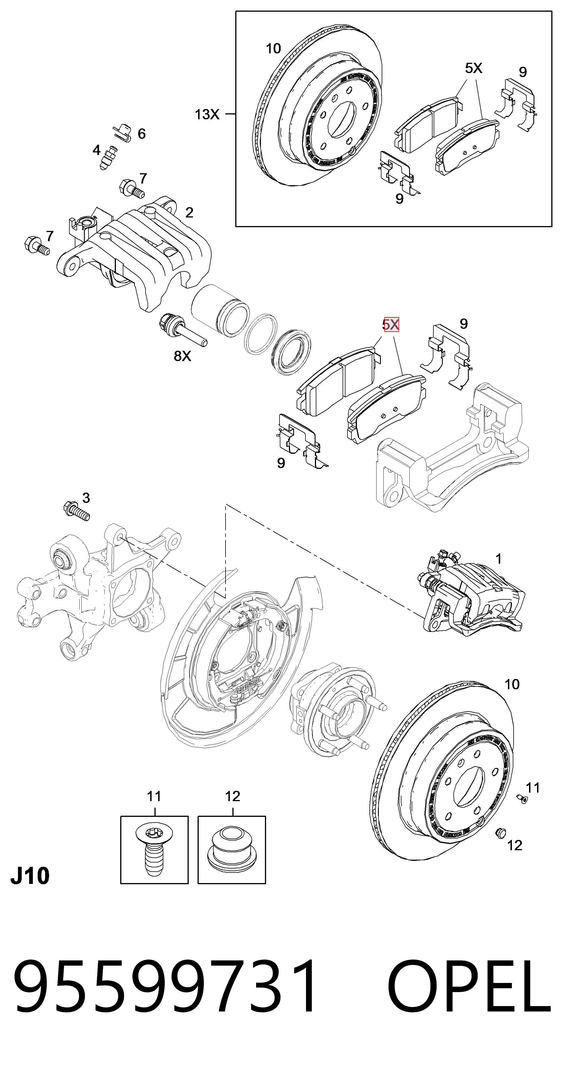 95599731 Opel