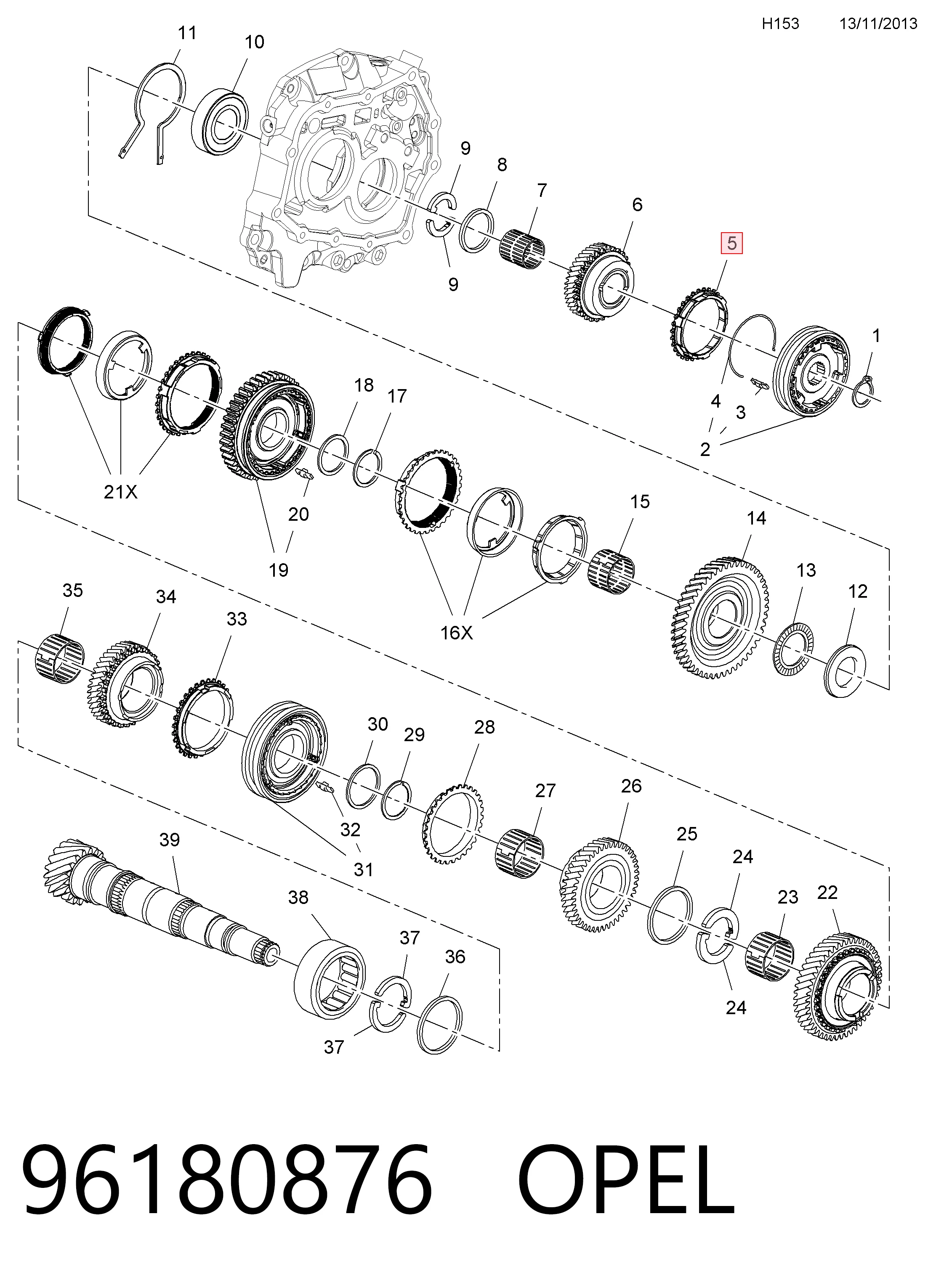 96180876 Opel