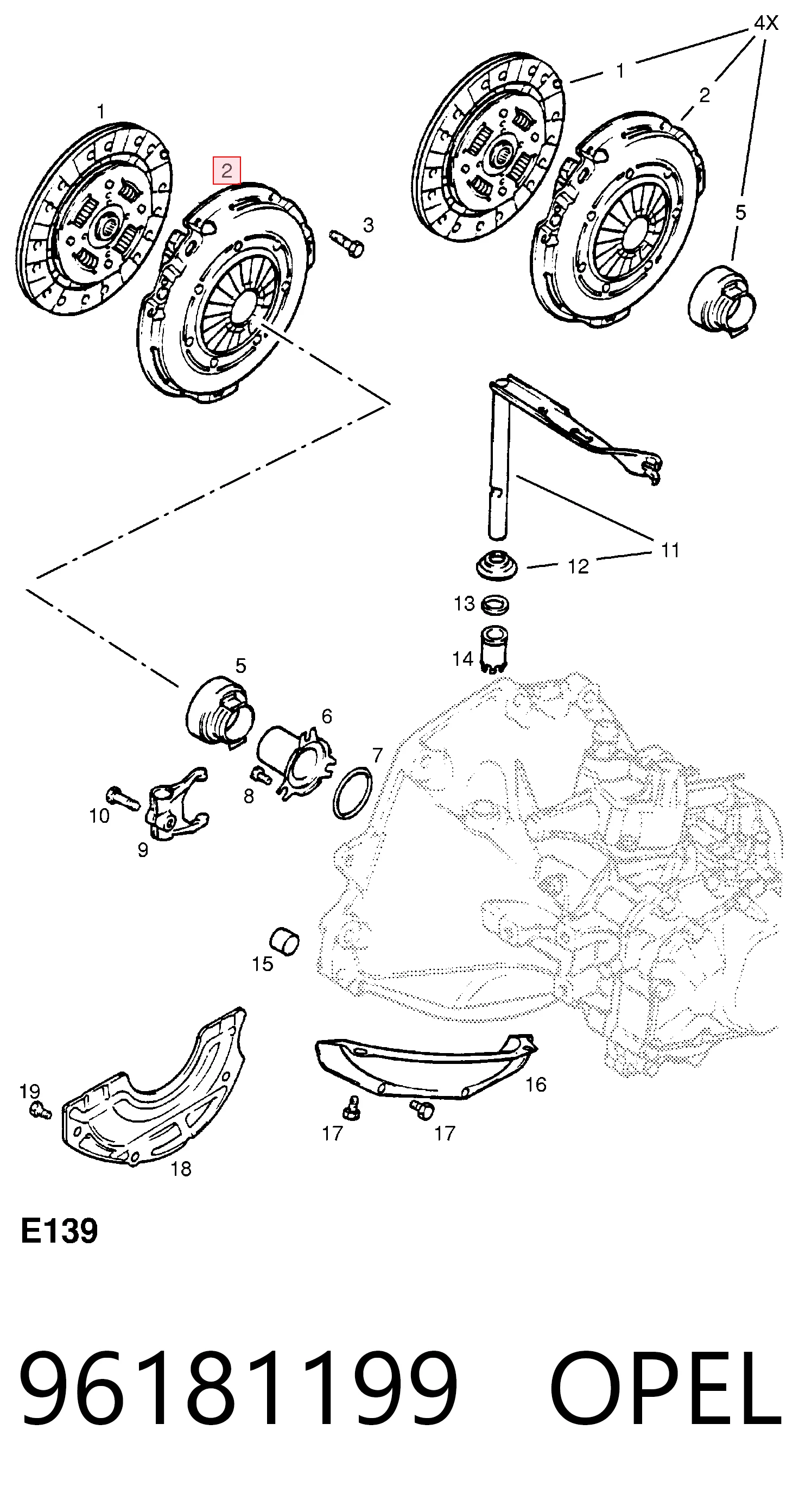 96181199 Opel