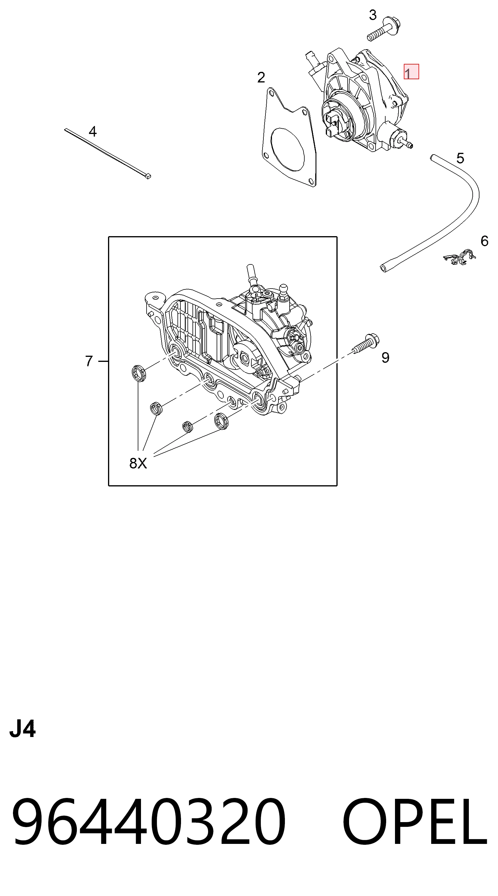 Comprar 96879426 Peugeot/Citroen Bomba de vacío