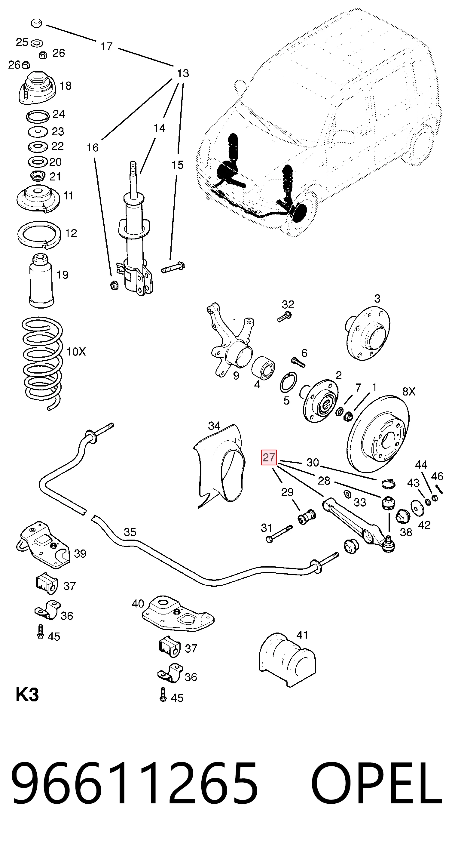 96611265 Opel