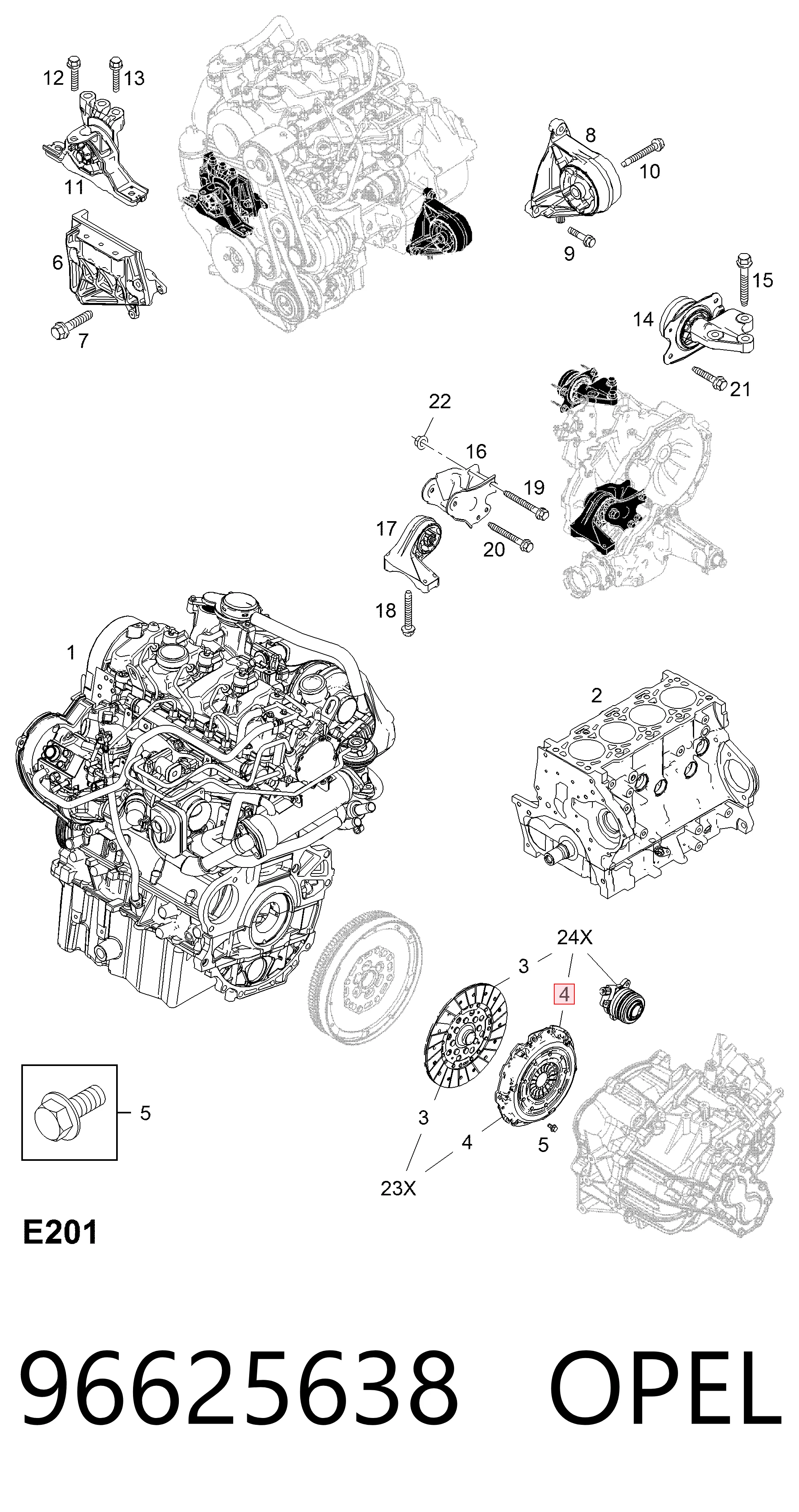 96625638 Opel