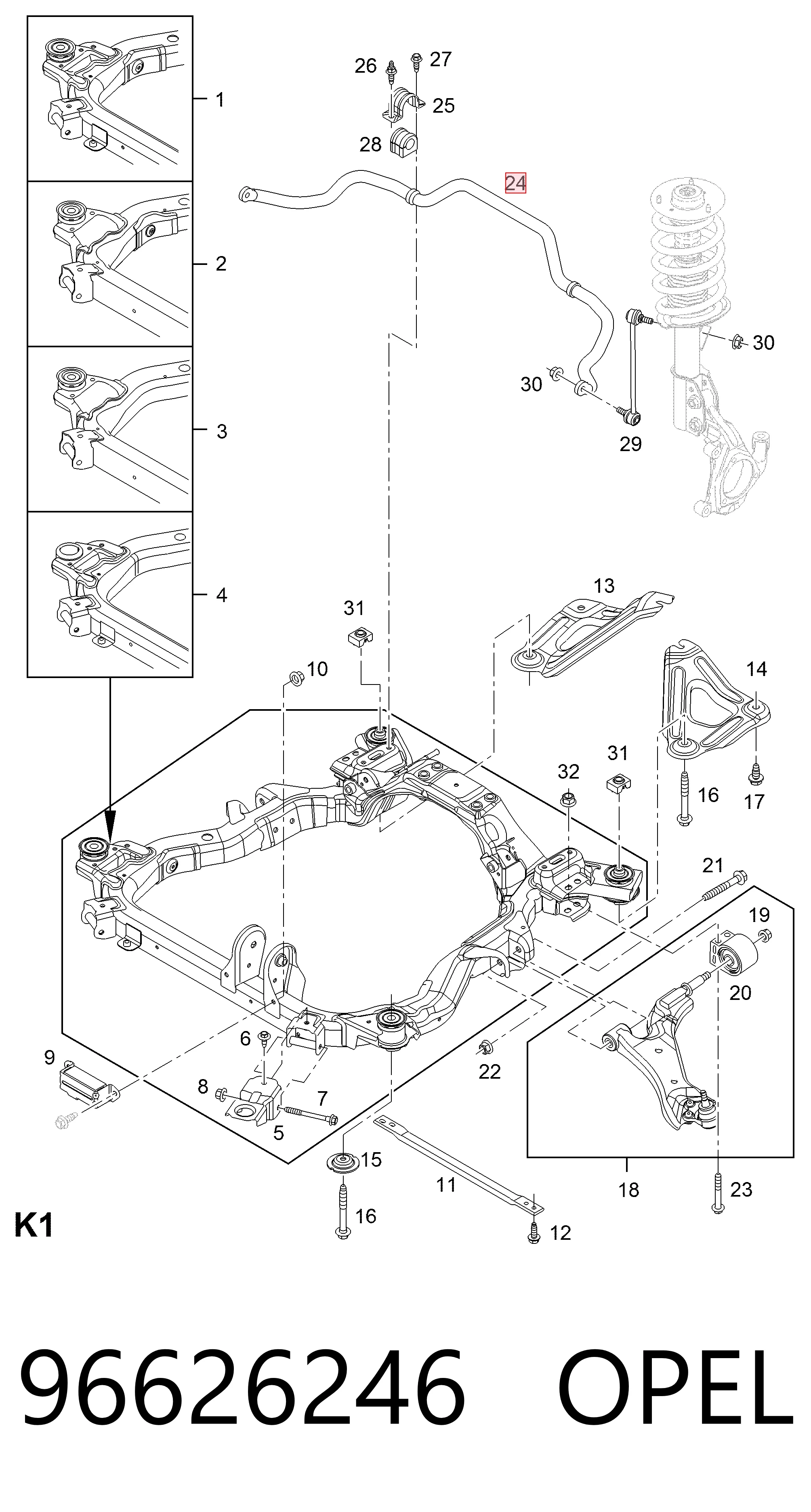 96626246 Opel