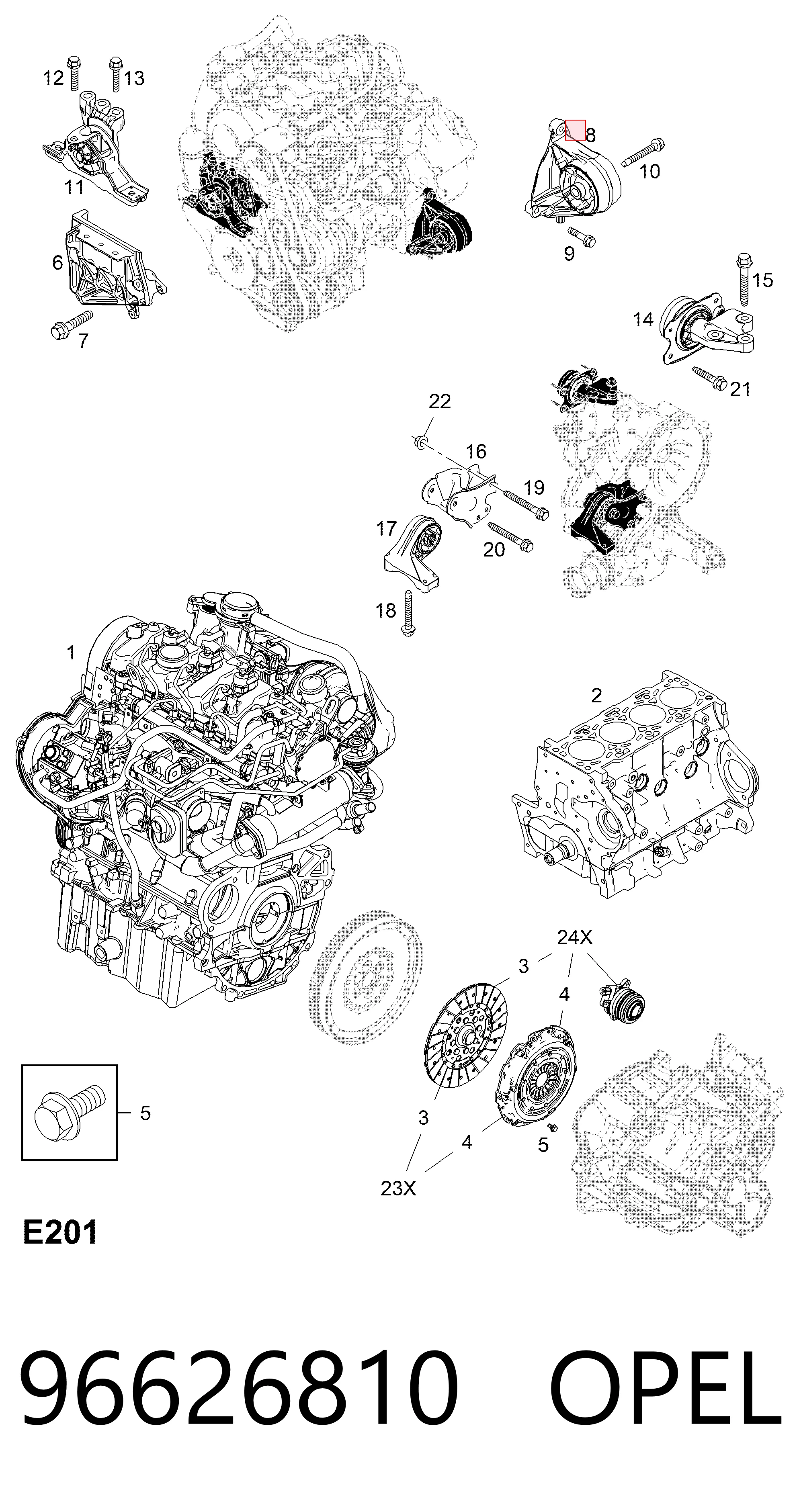 96626810 Opel
