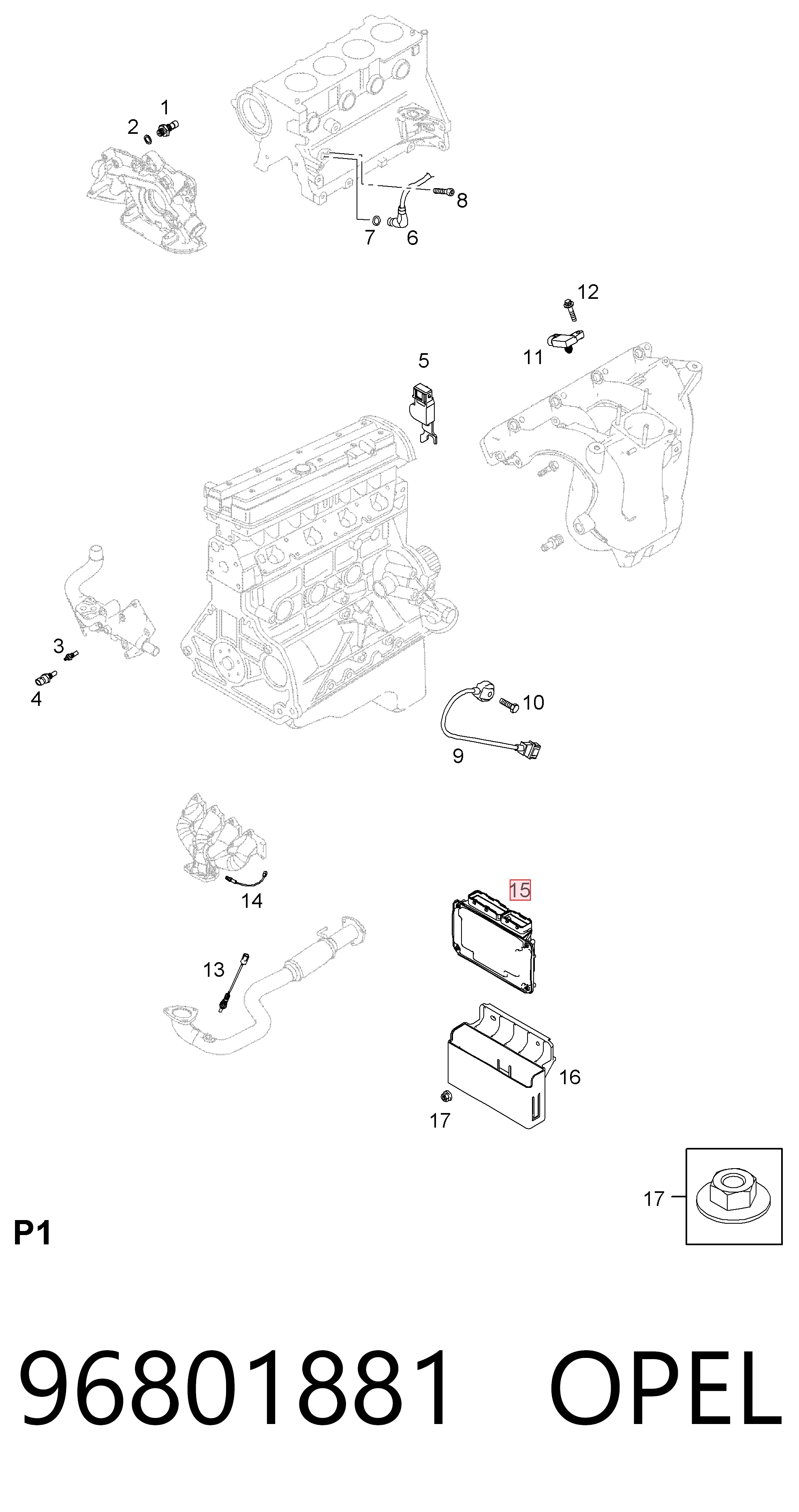 Centralina Del Motor Chevrolet Captiva I (2006-2010)