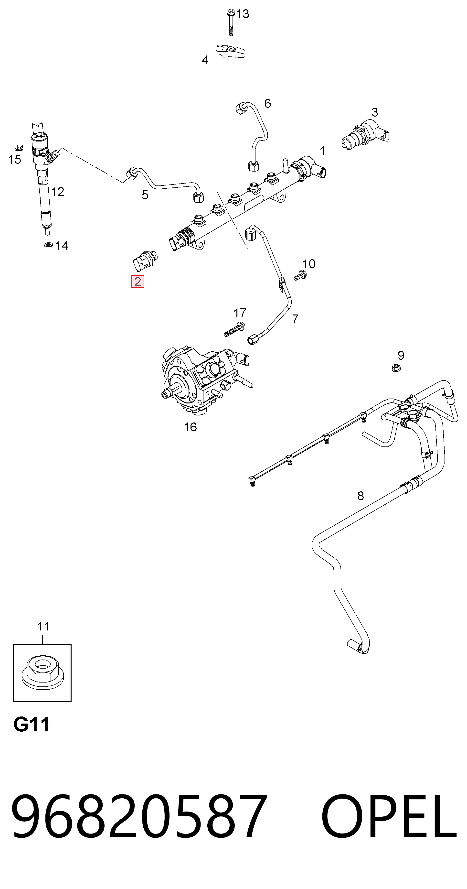96820587 Opel