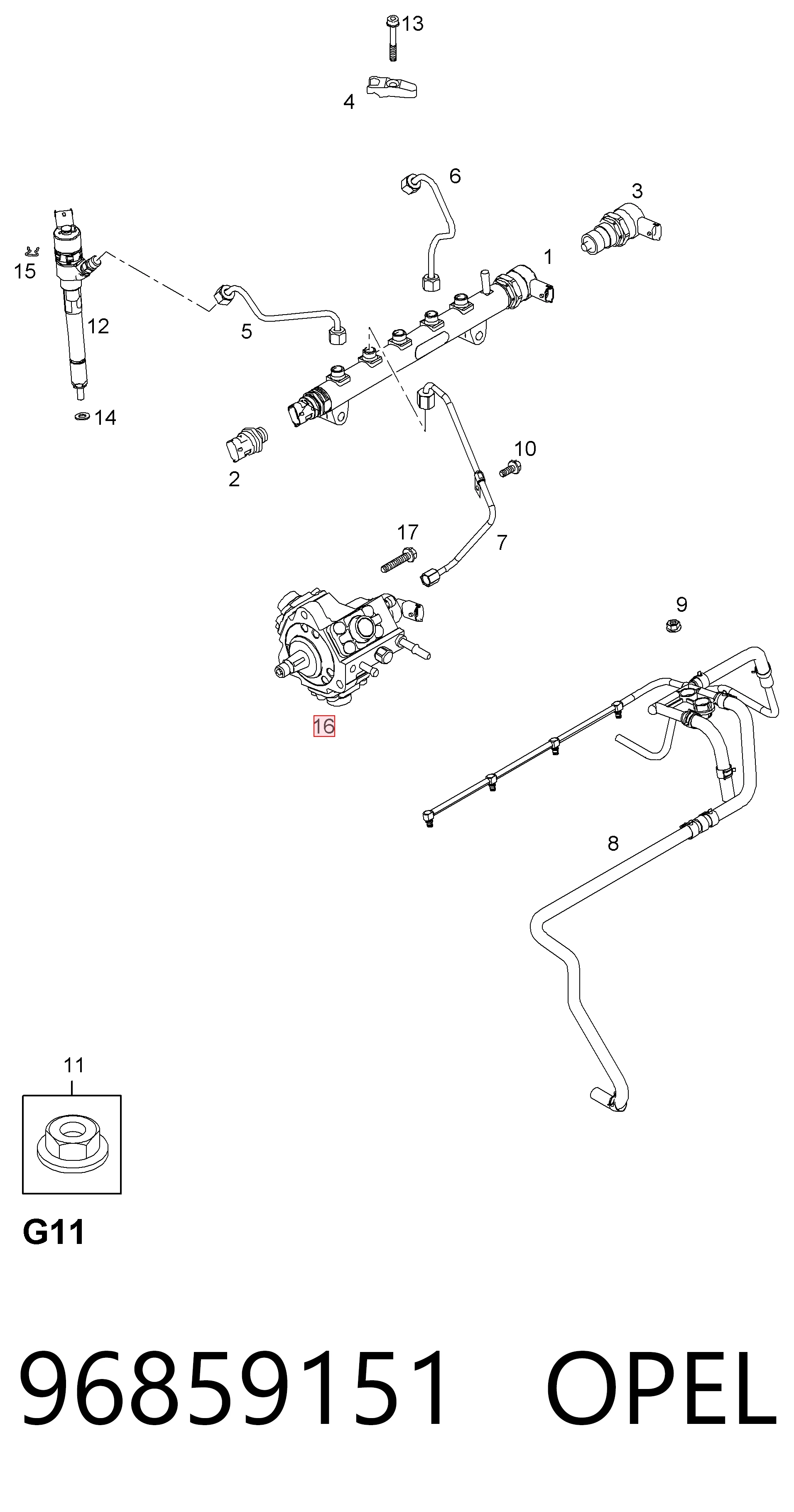 Bomba de alta presión Chevrolet Captiva I