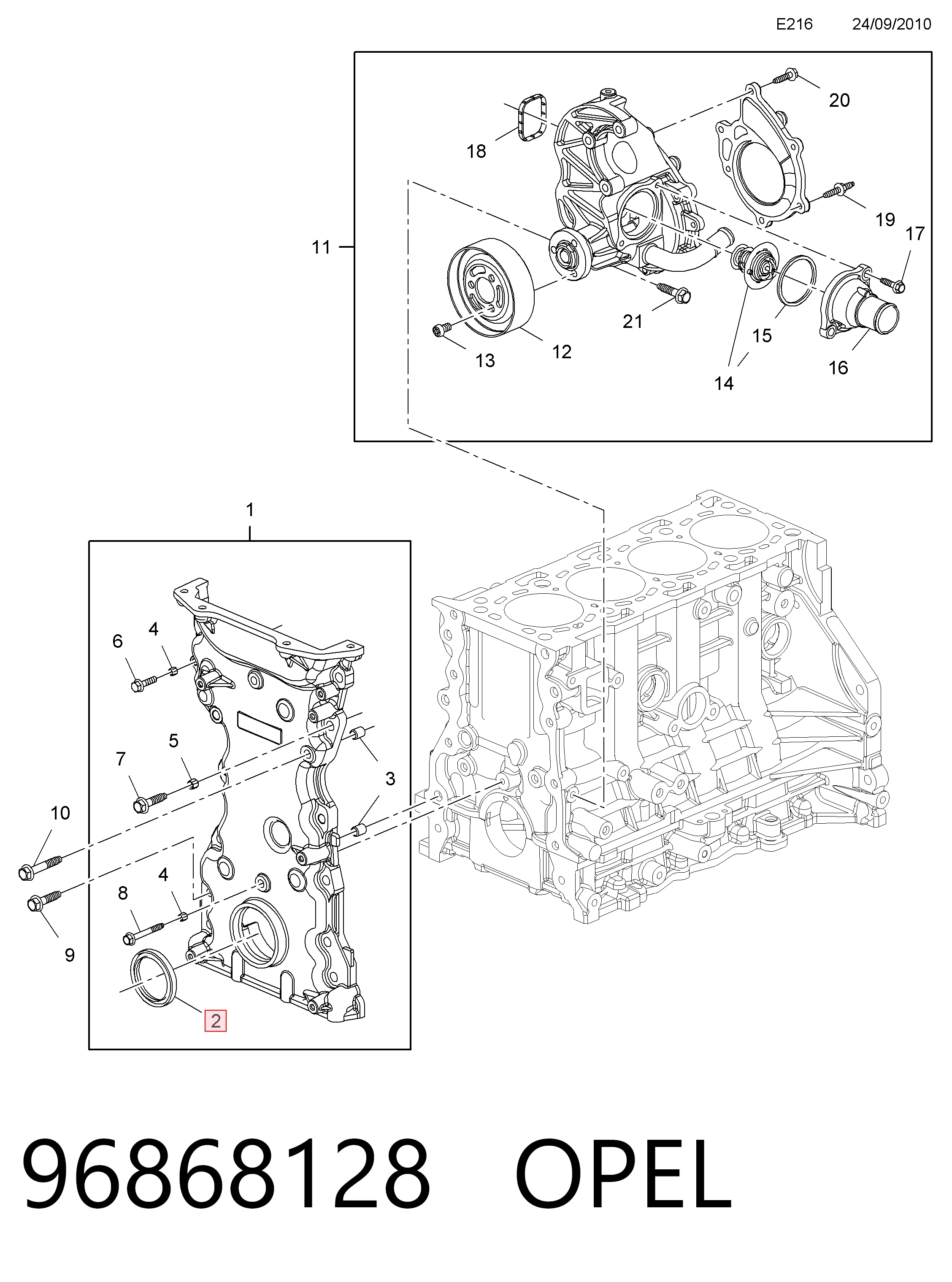 96868128 Opel