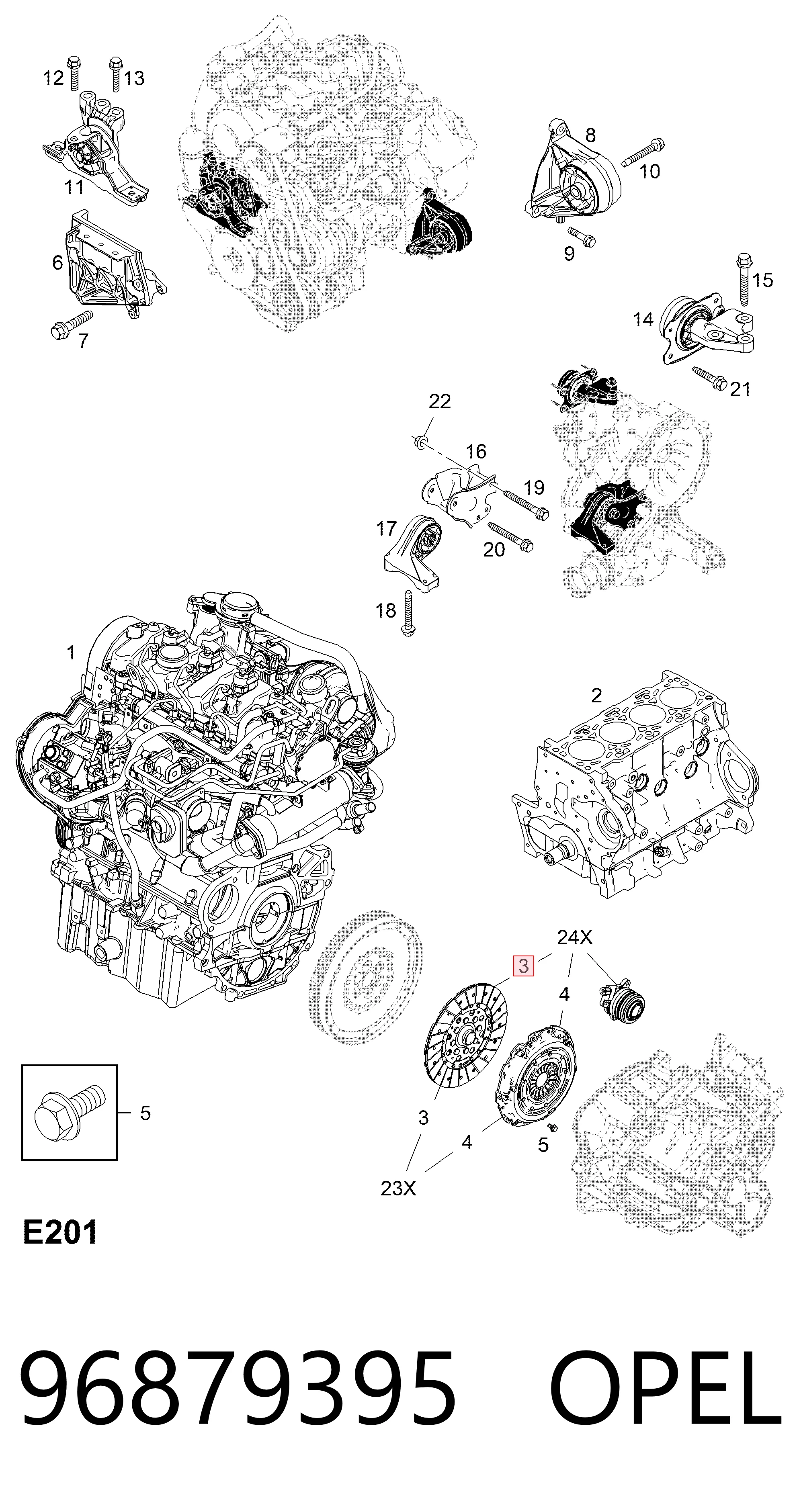 Disco de embrague para Chevrolet Epica II V250