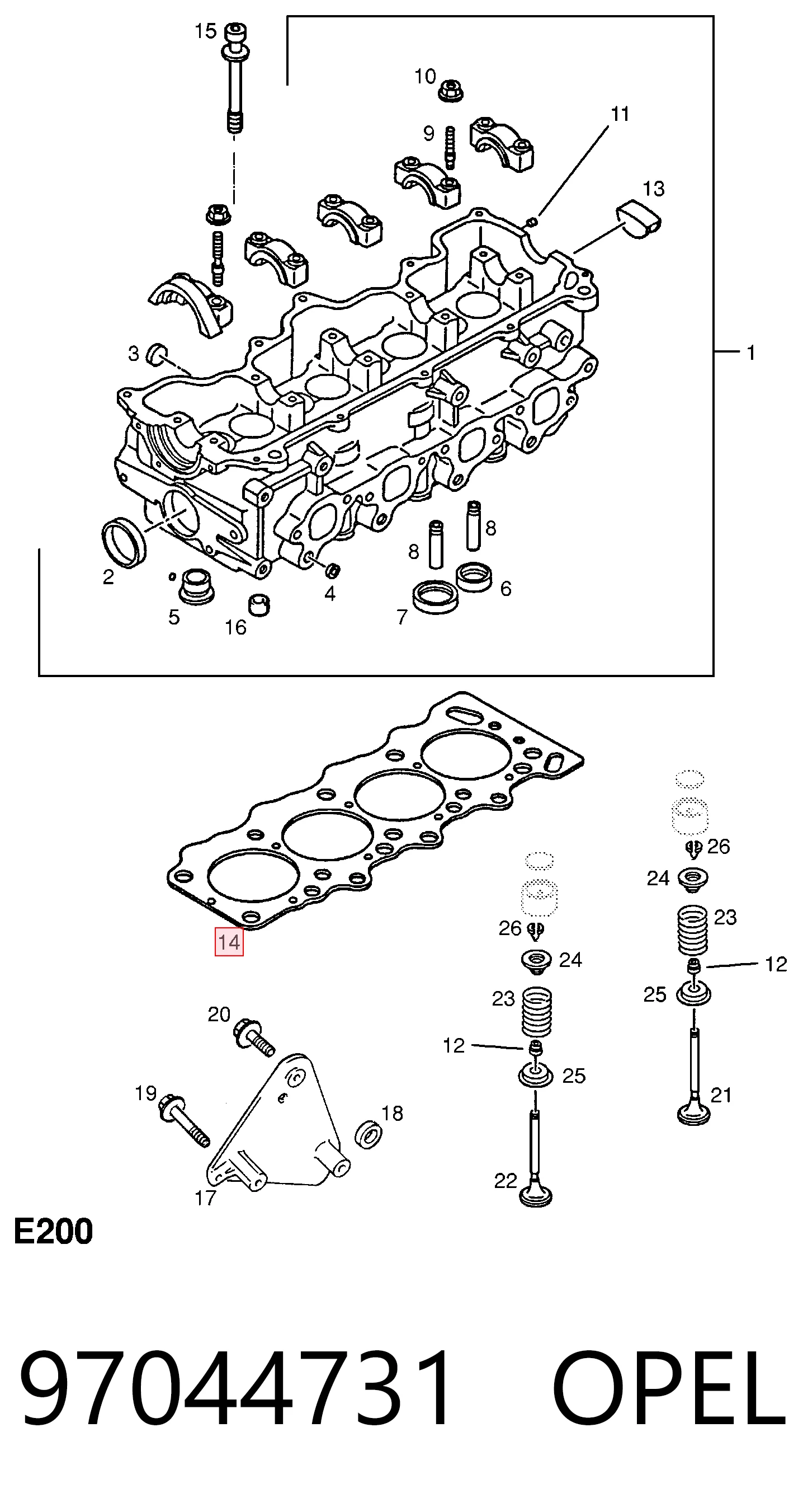 97044731 Opel