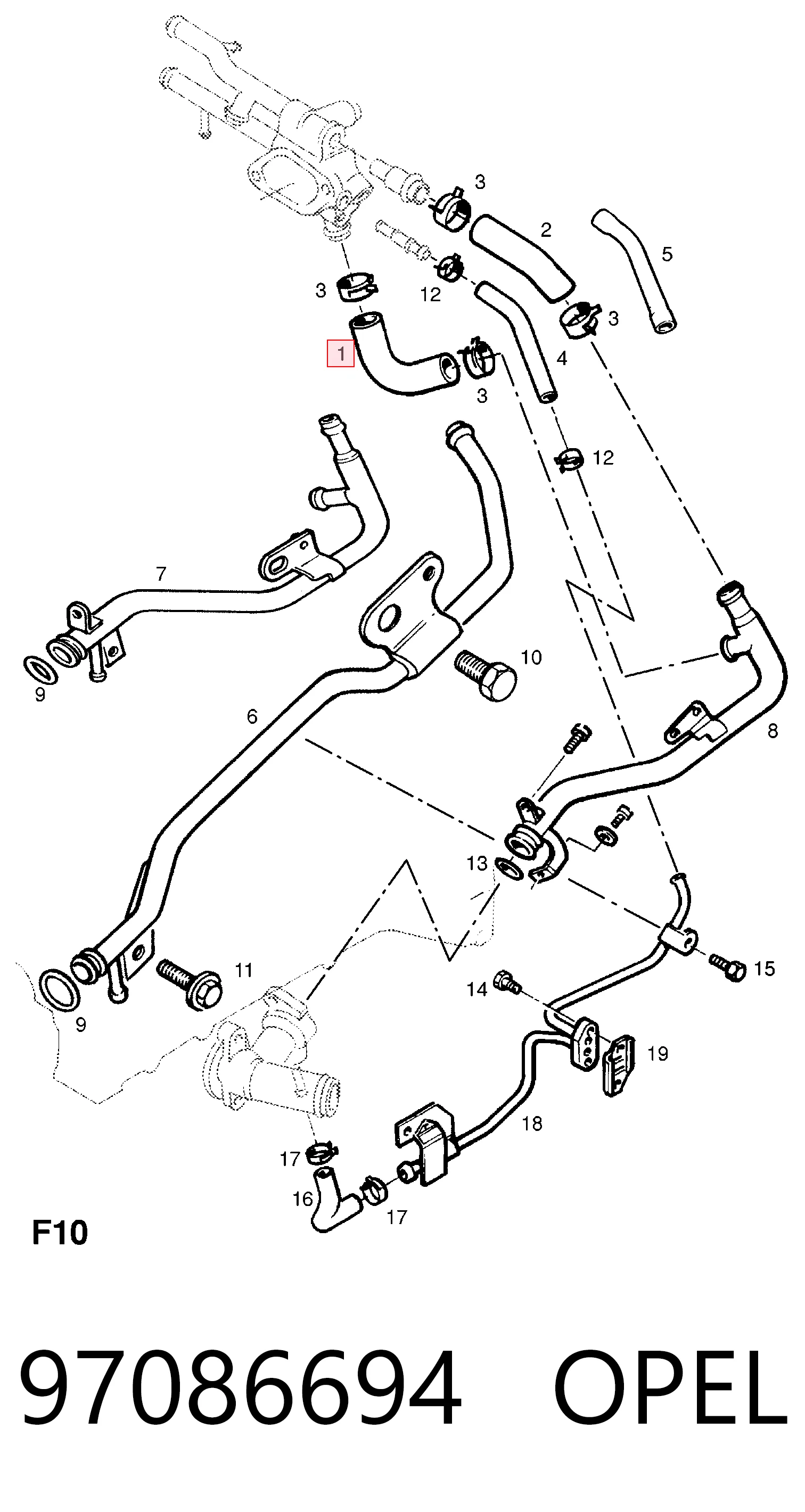 97086694 Opel