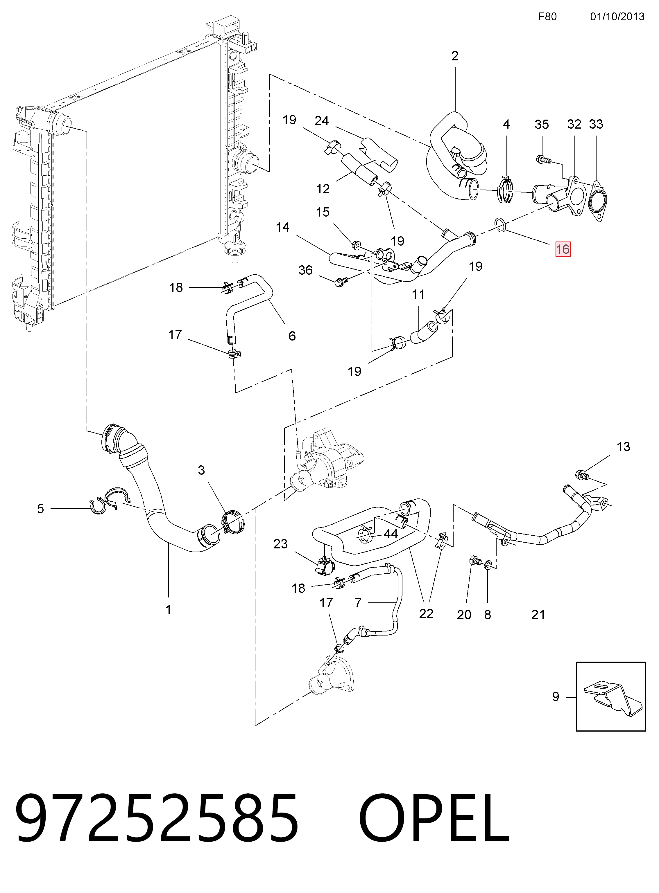 97252585 Opel
