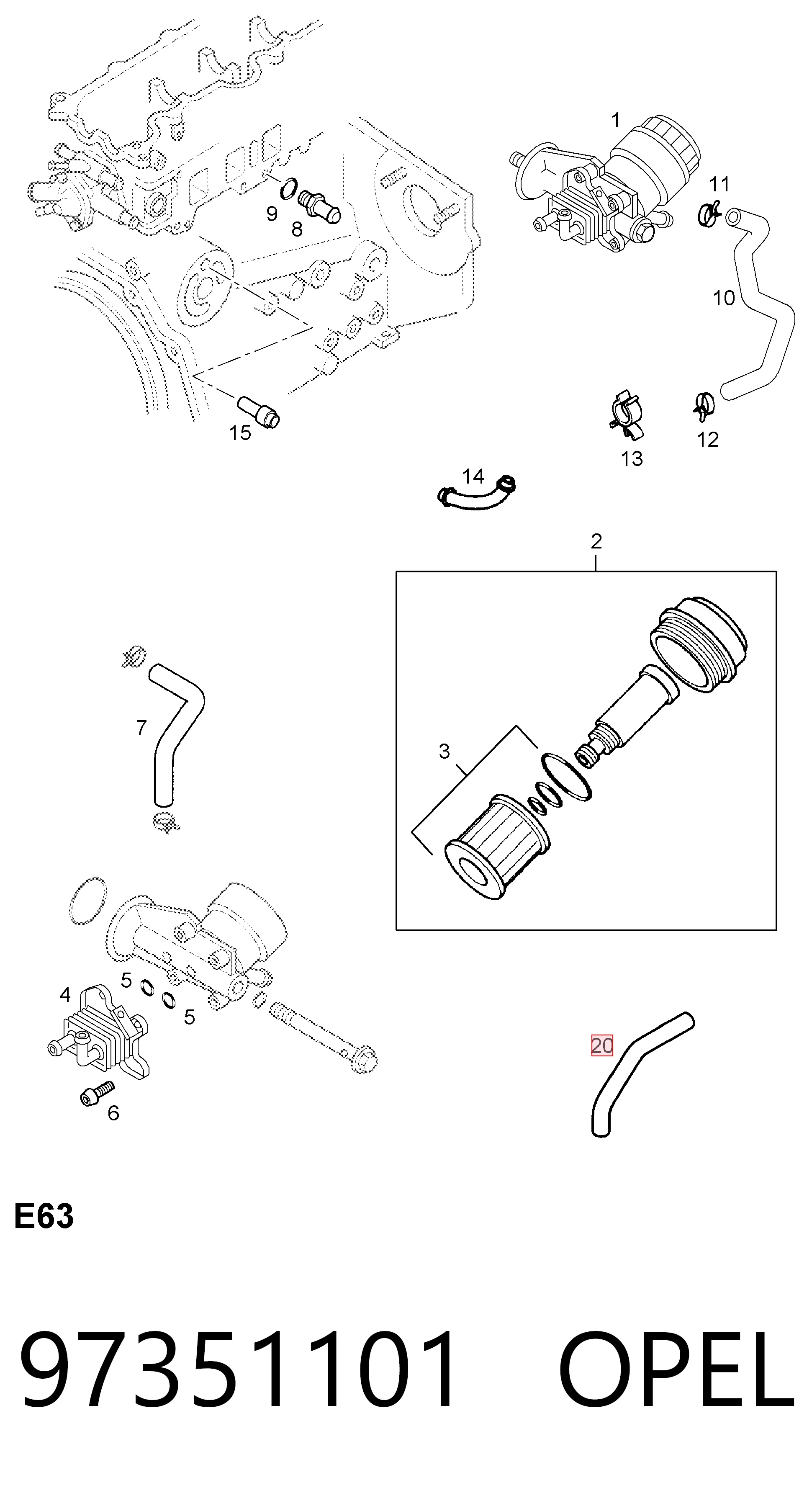 97351101 Opel