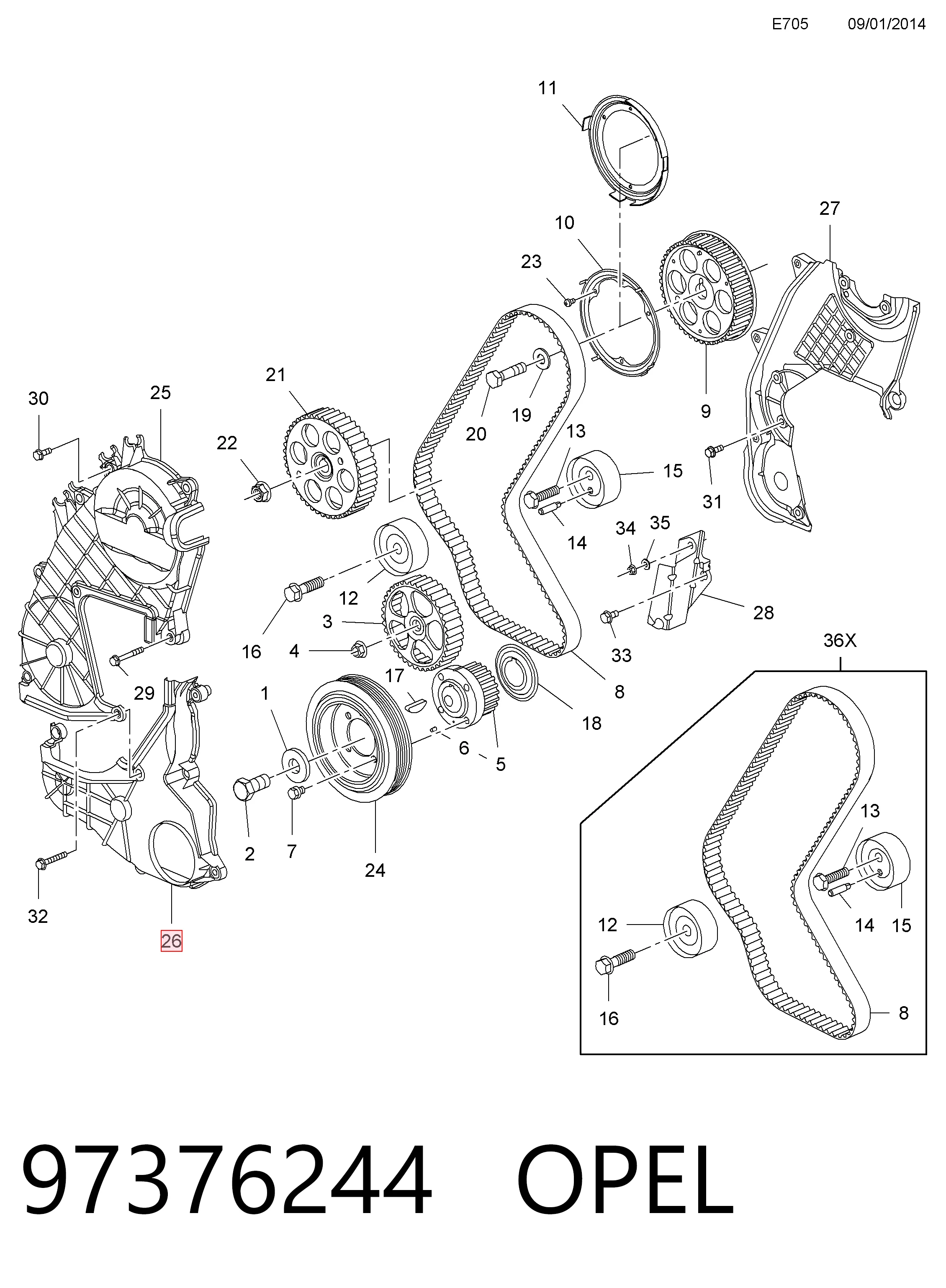 97376244 Opel