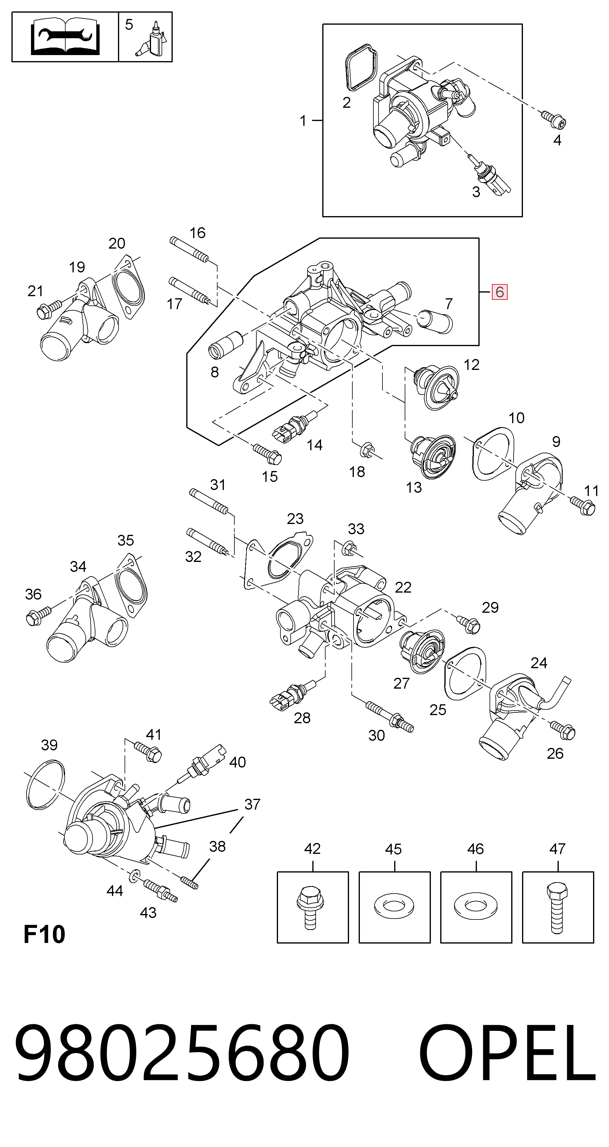 98025680 Opel