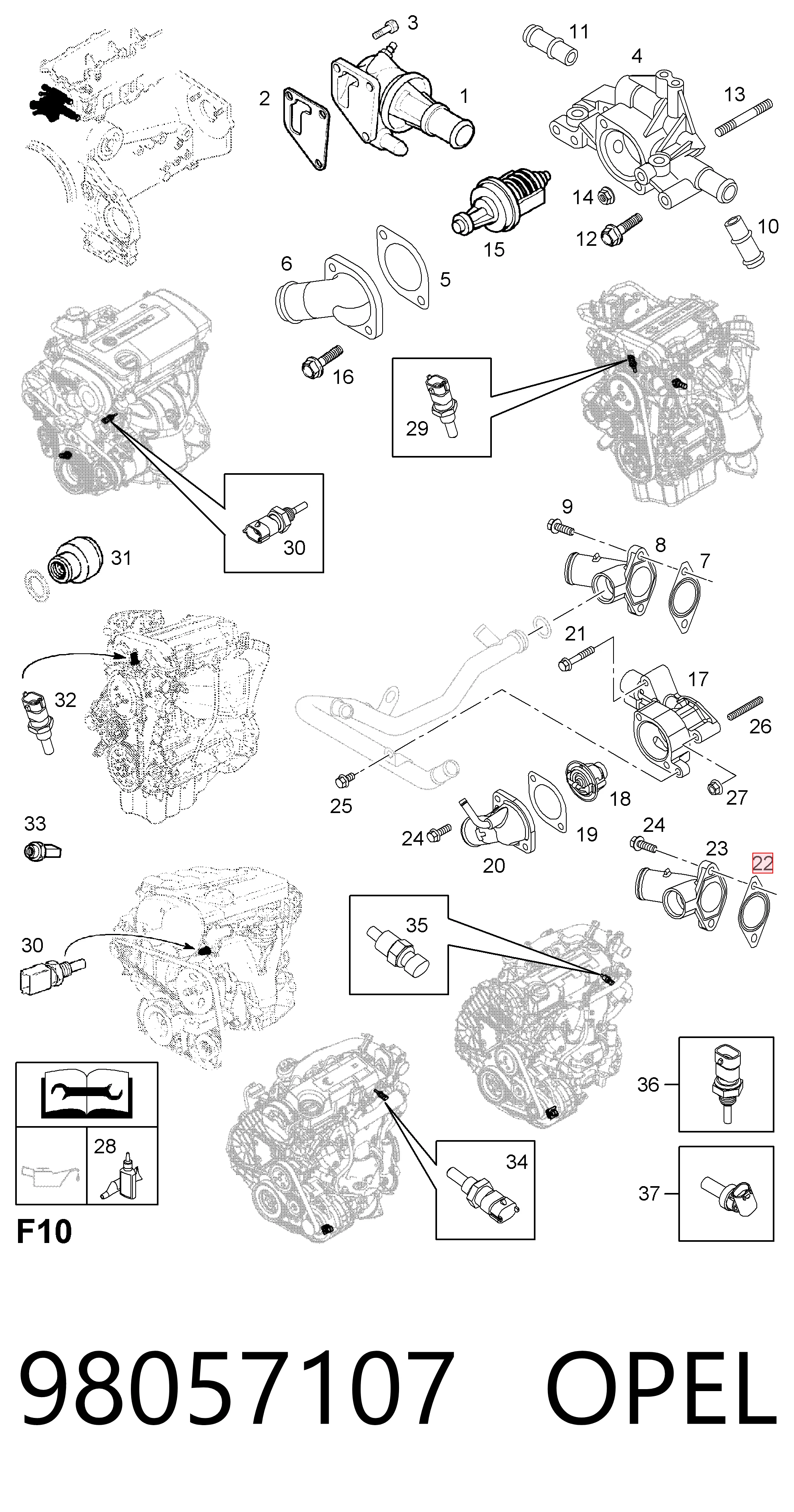 98057107 Opel