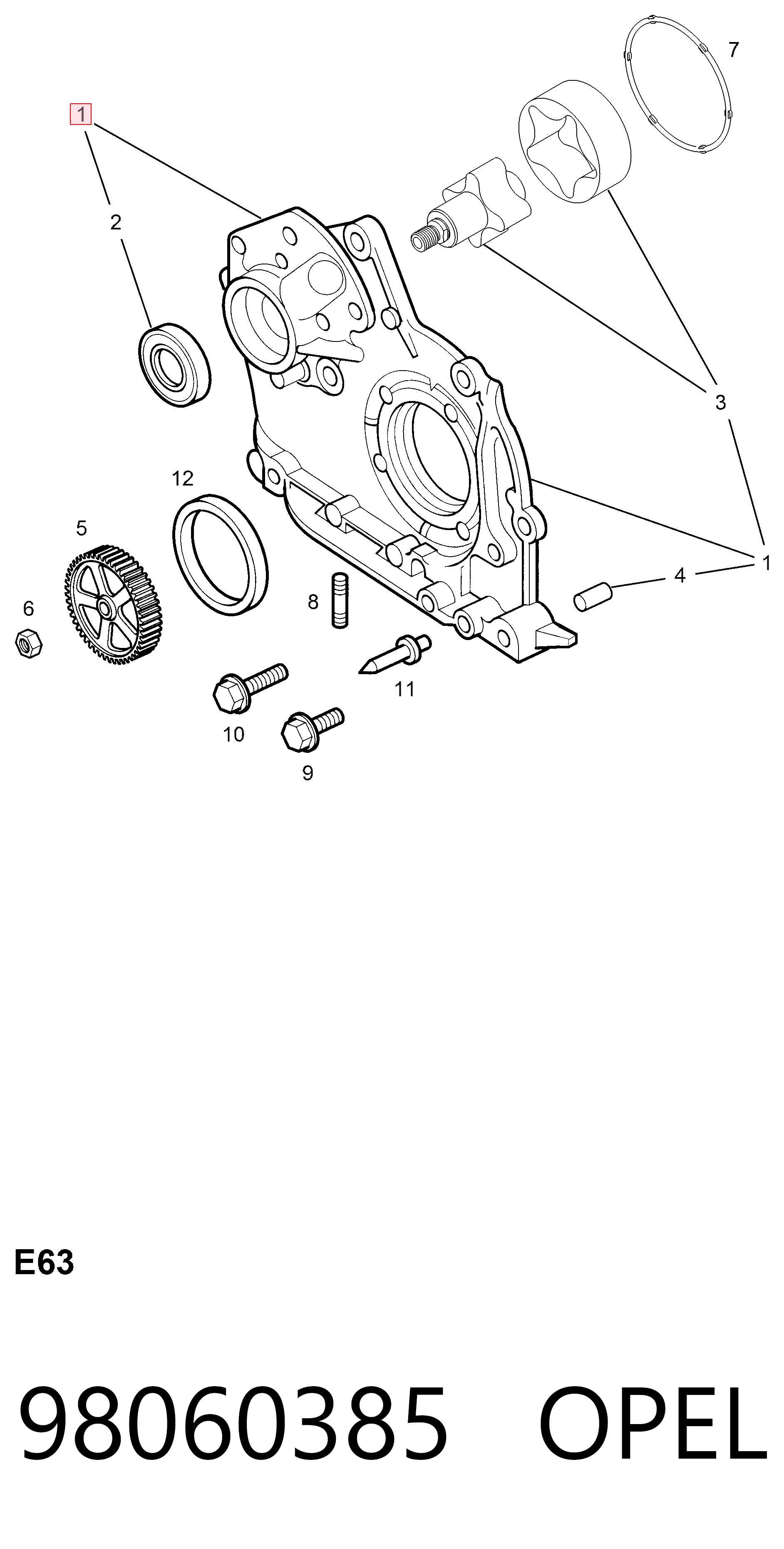 98060385 Opel