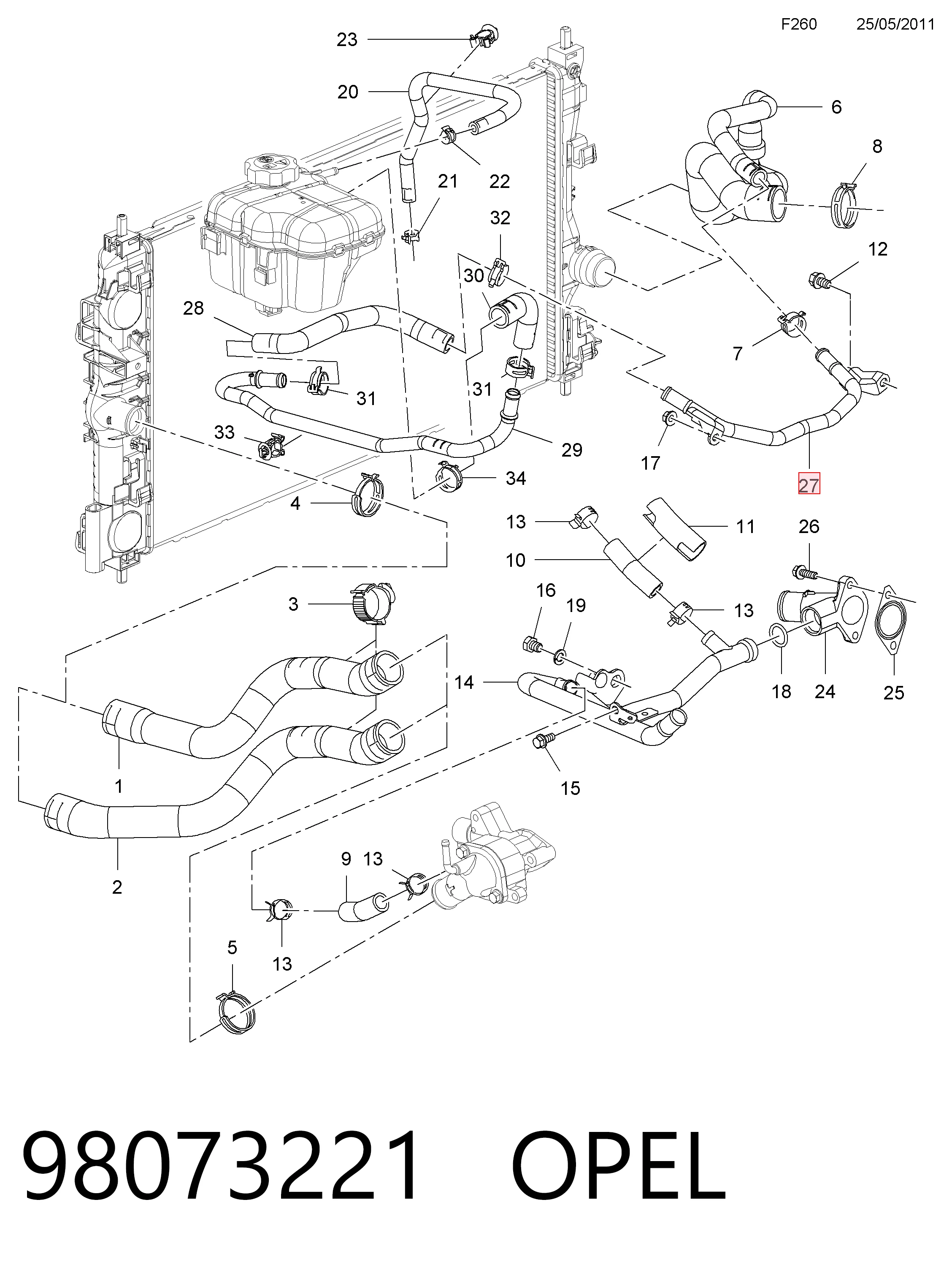 98073221 Opel