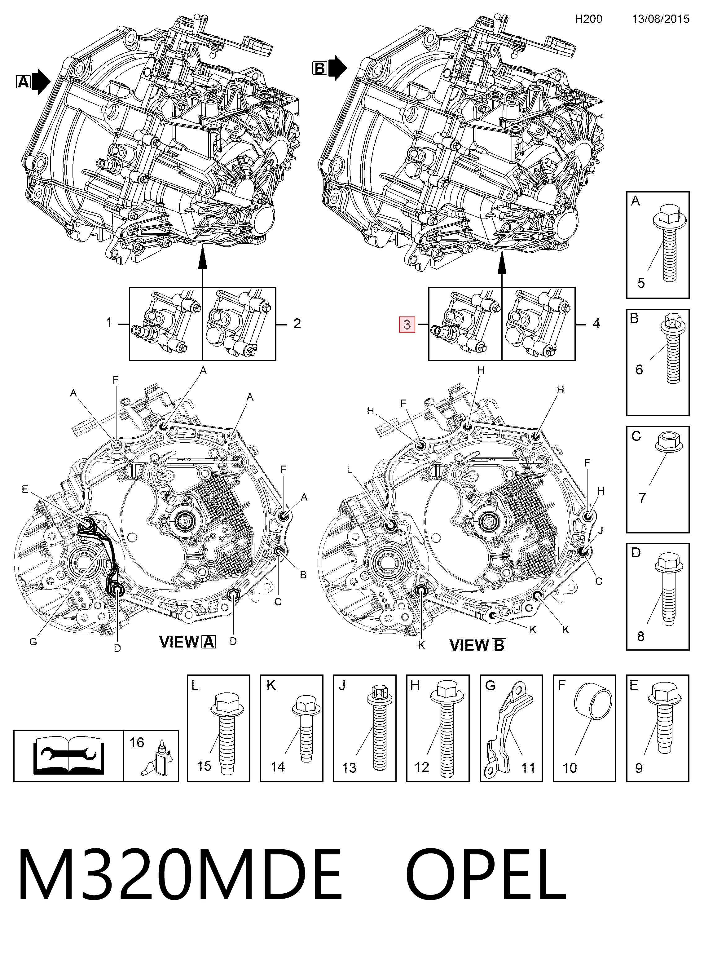 Comprar Caja de cambios manual completa Opel Astra   a bajo precio